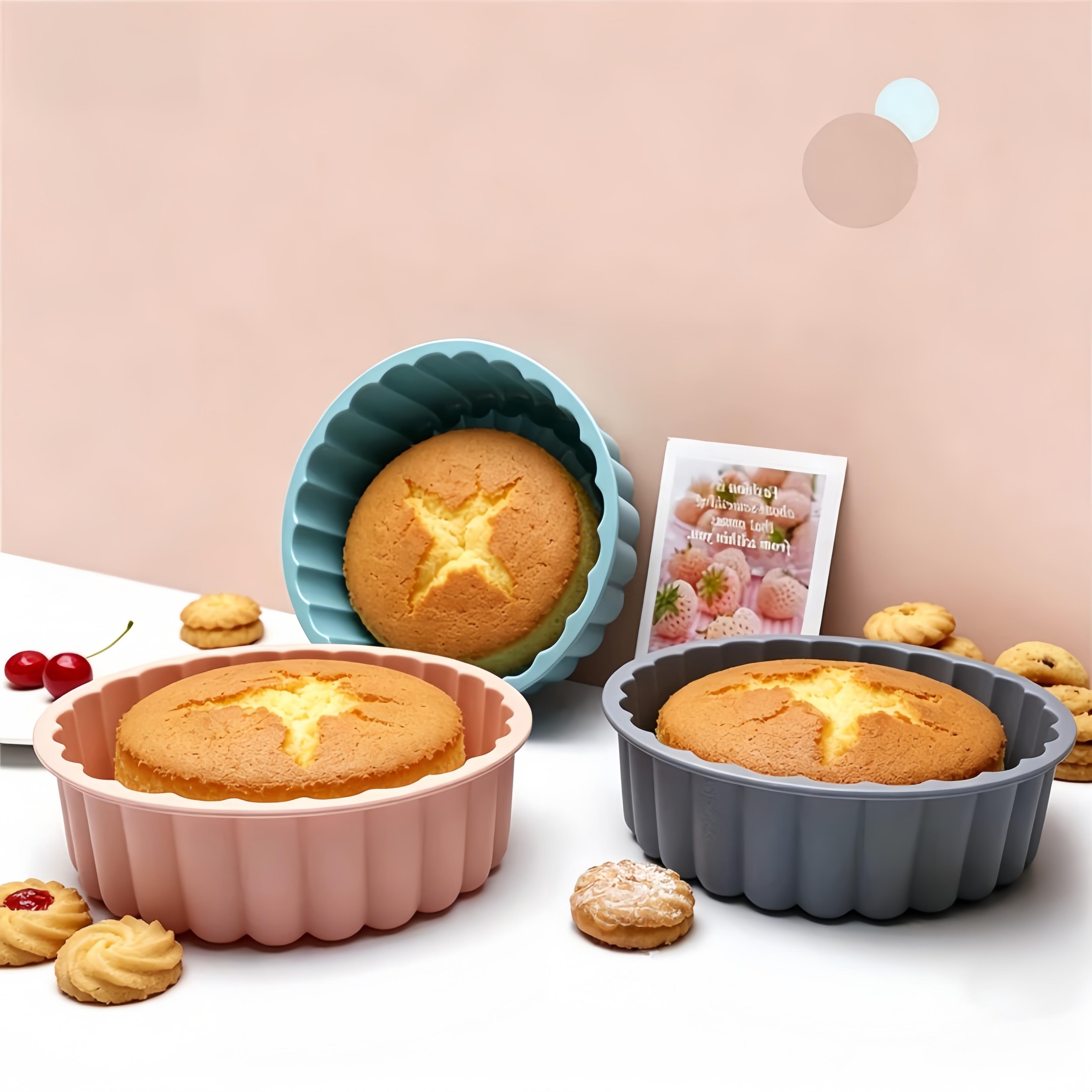 sunflower silicone cake mold nonstick reusable flower baking pan for cakes bread and desserts