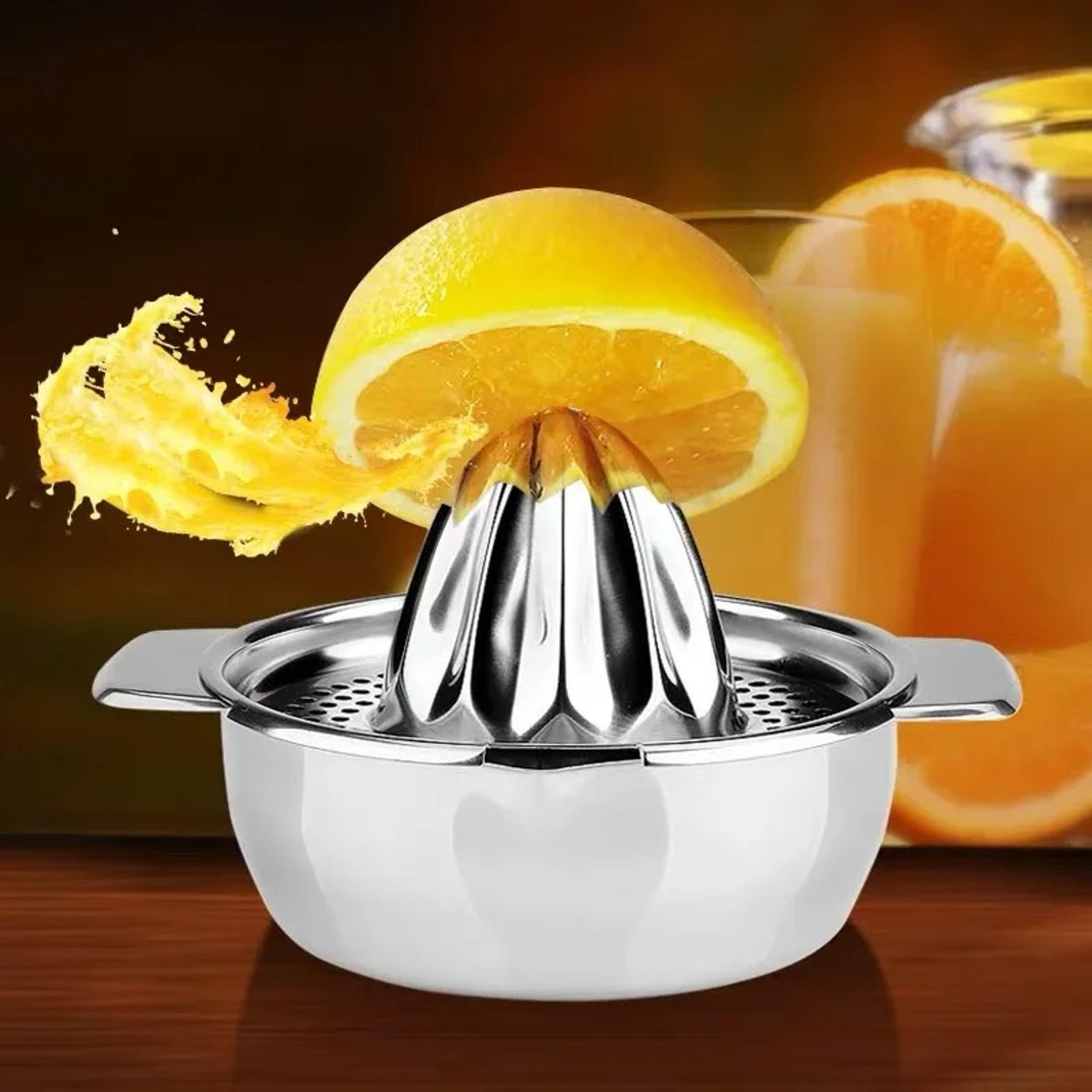 stainless steel manual citrus juicer hand press for lemon orange and fresh juice