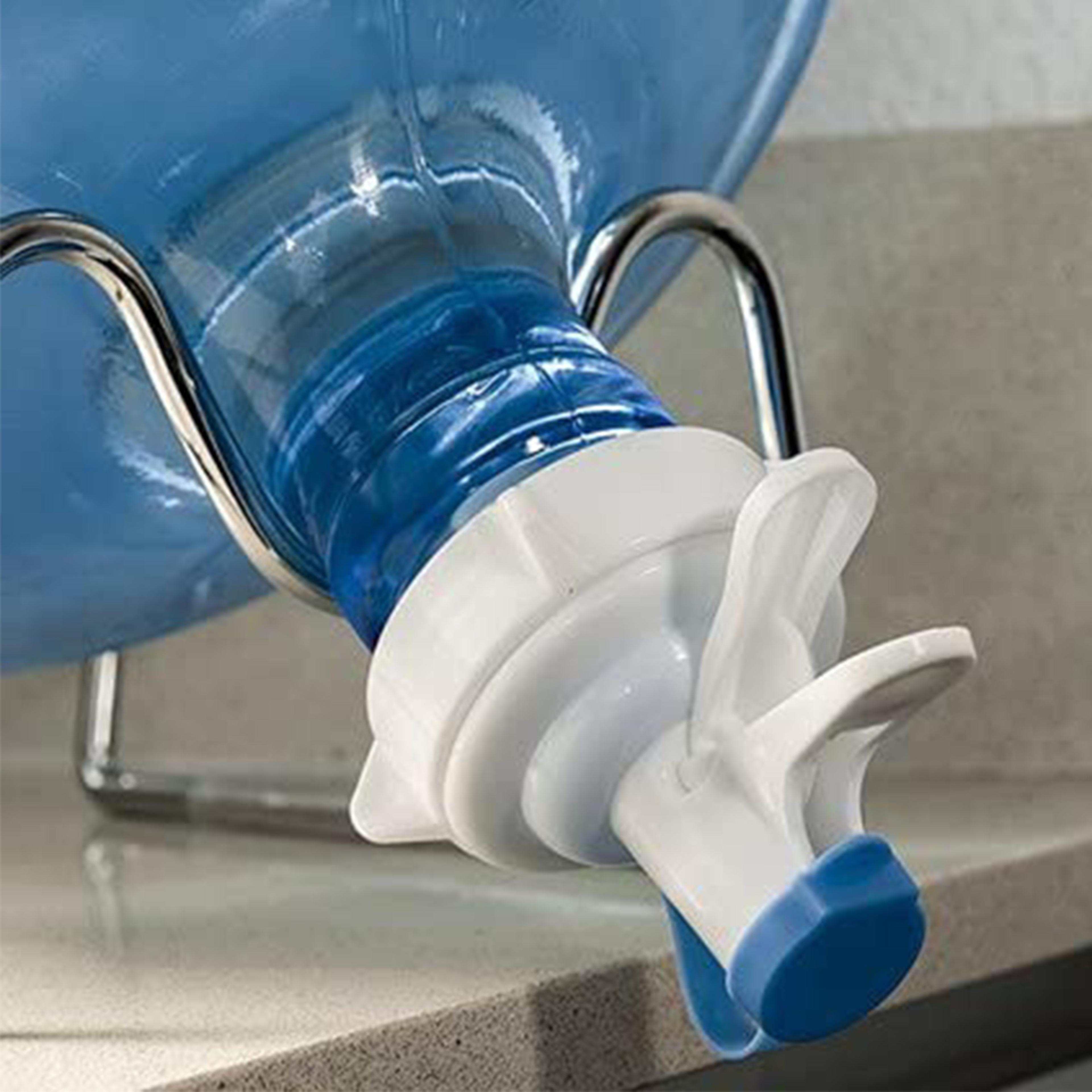 reusable water dispenser spigot faucet bottle cap with adjustable flow