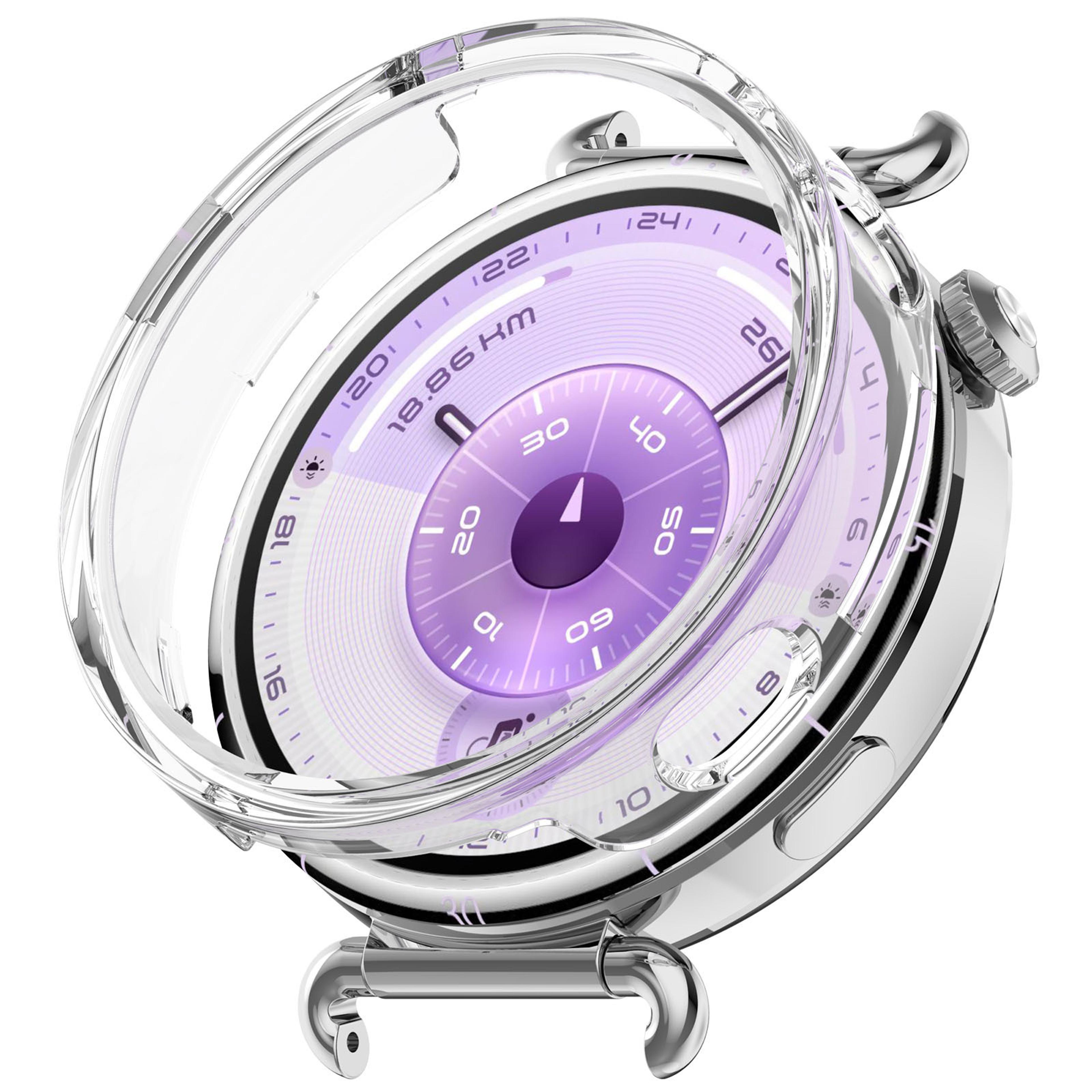 huawei watch gt6 protective pc case hollow bumper cover