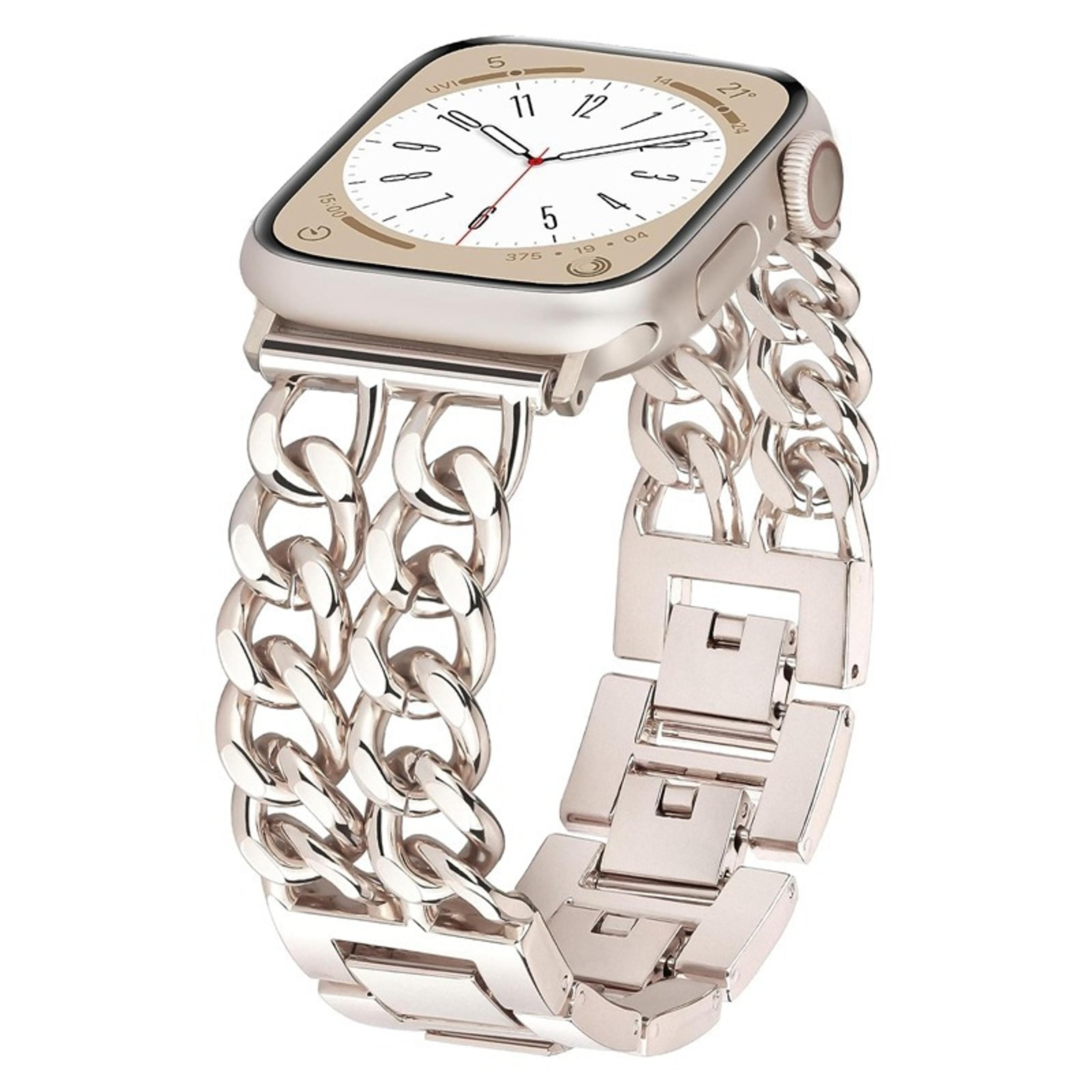 elegant stainless steel apple watch bracelet band for women