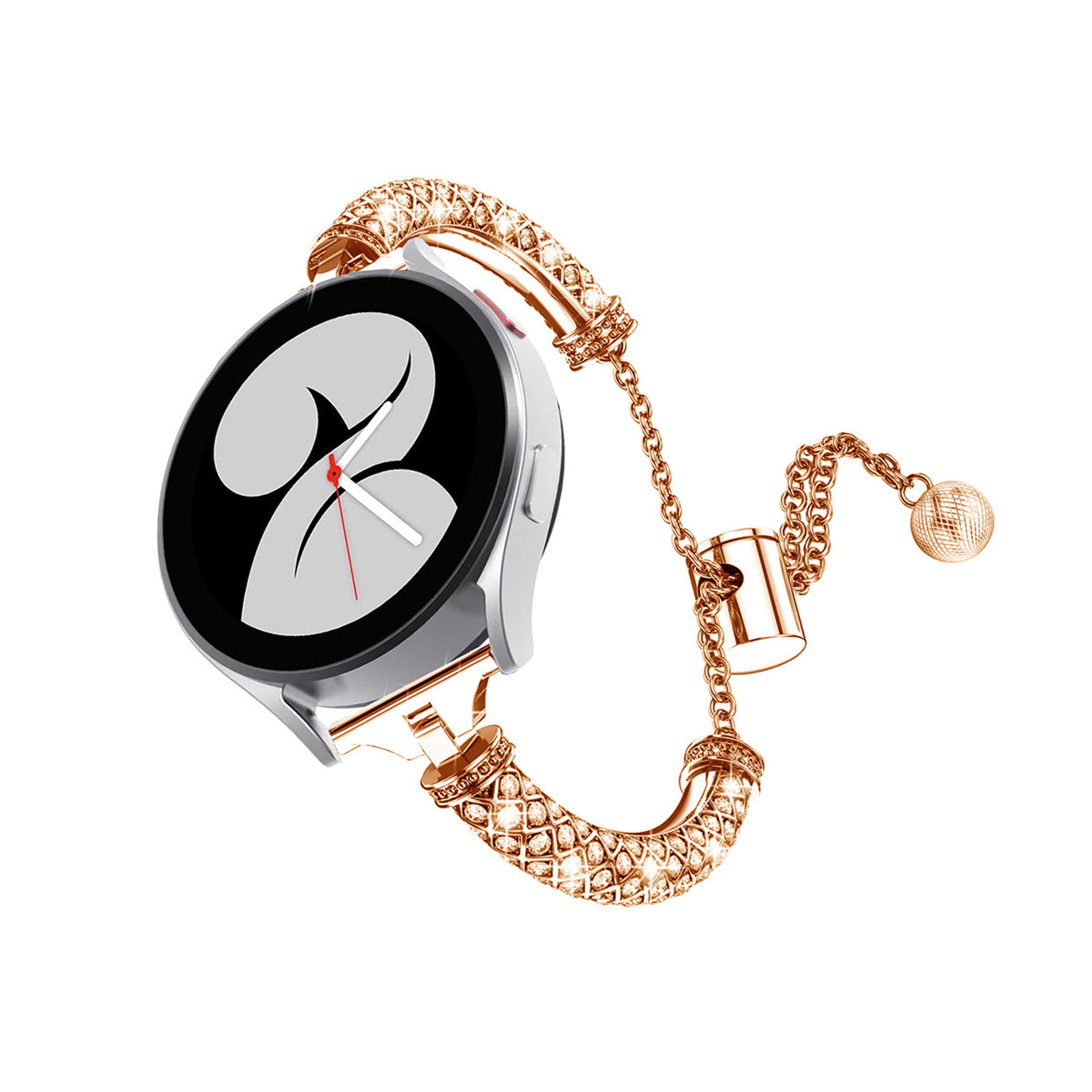 samsung galaxy watch metal strap stainless steel adjustable replacement band