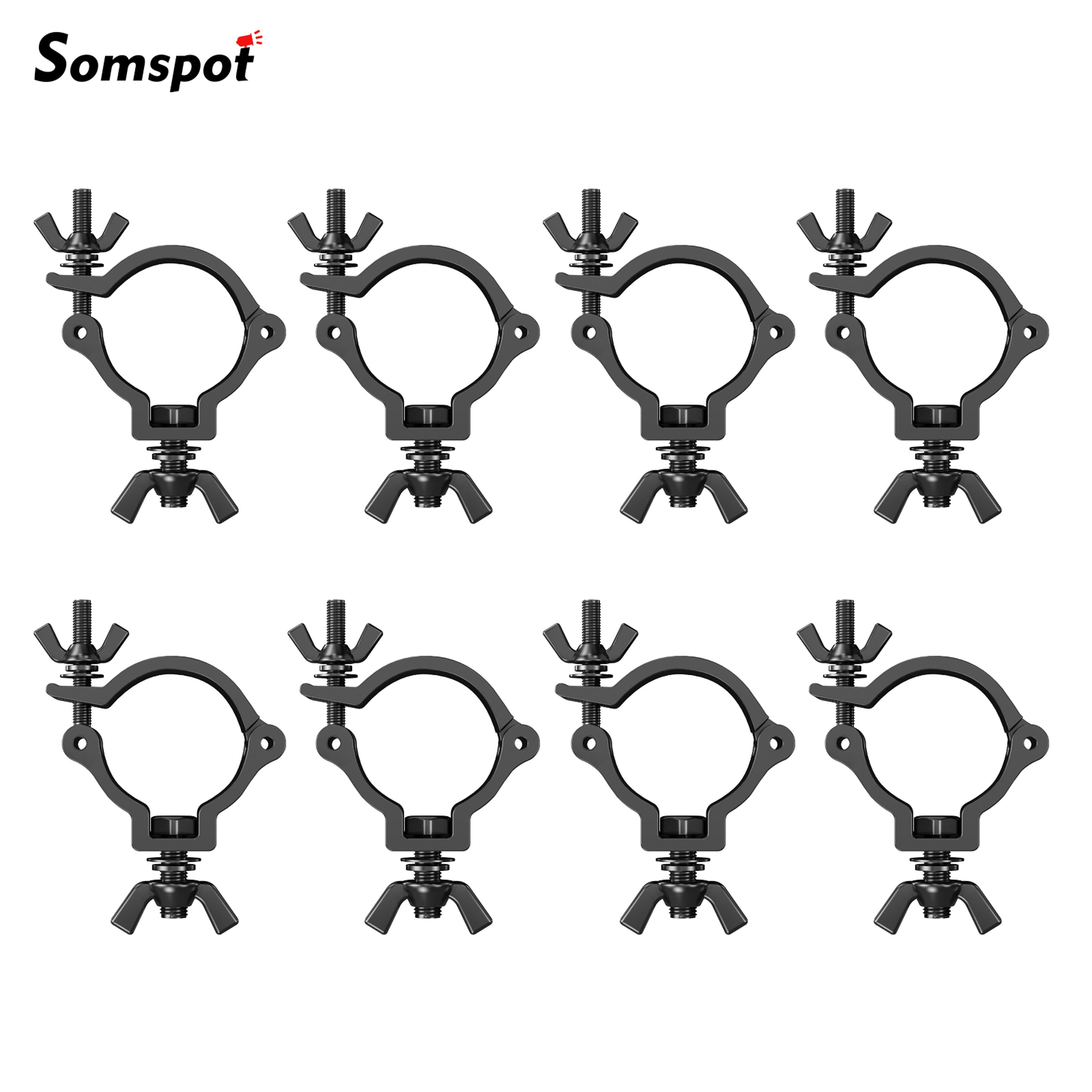 piece heavy duty stage light clamps aluminum alloy truss hooks for moving head lights