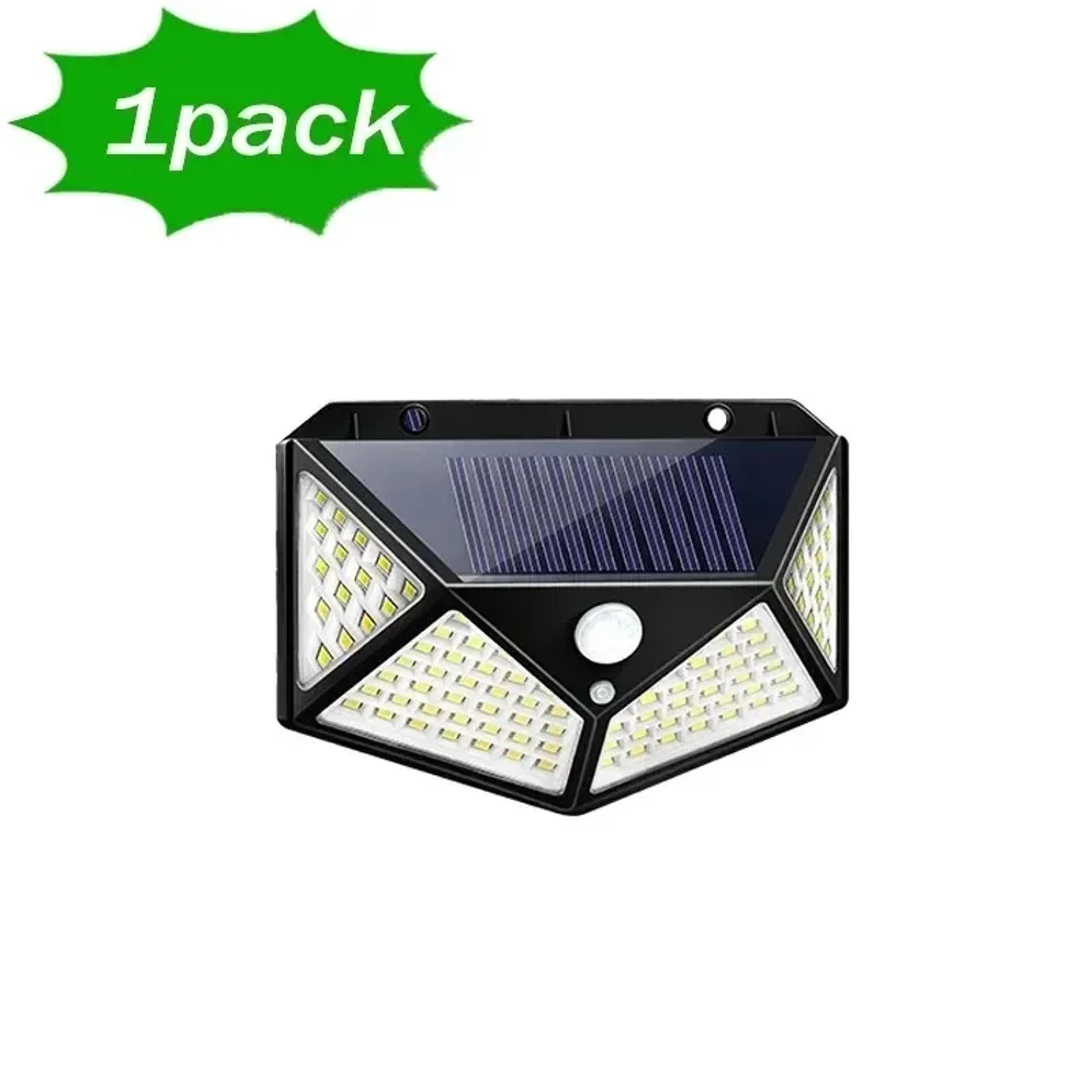 solar motion sensor light waterproof outdoor garden spotlight