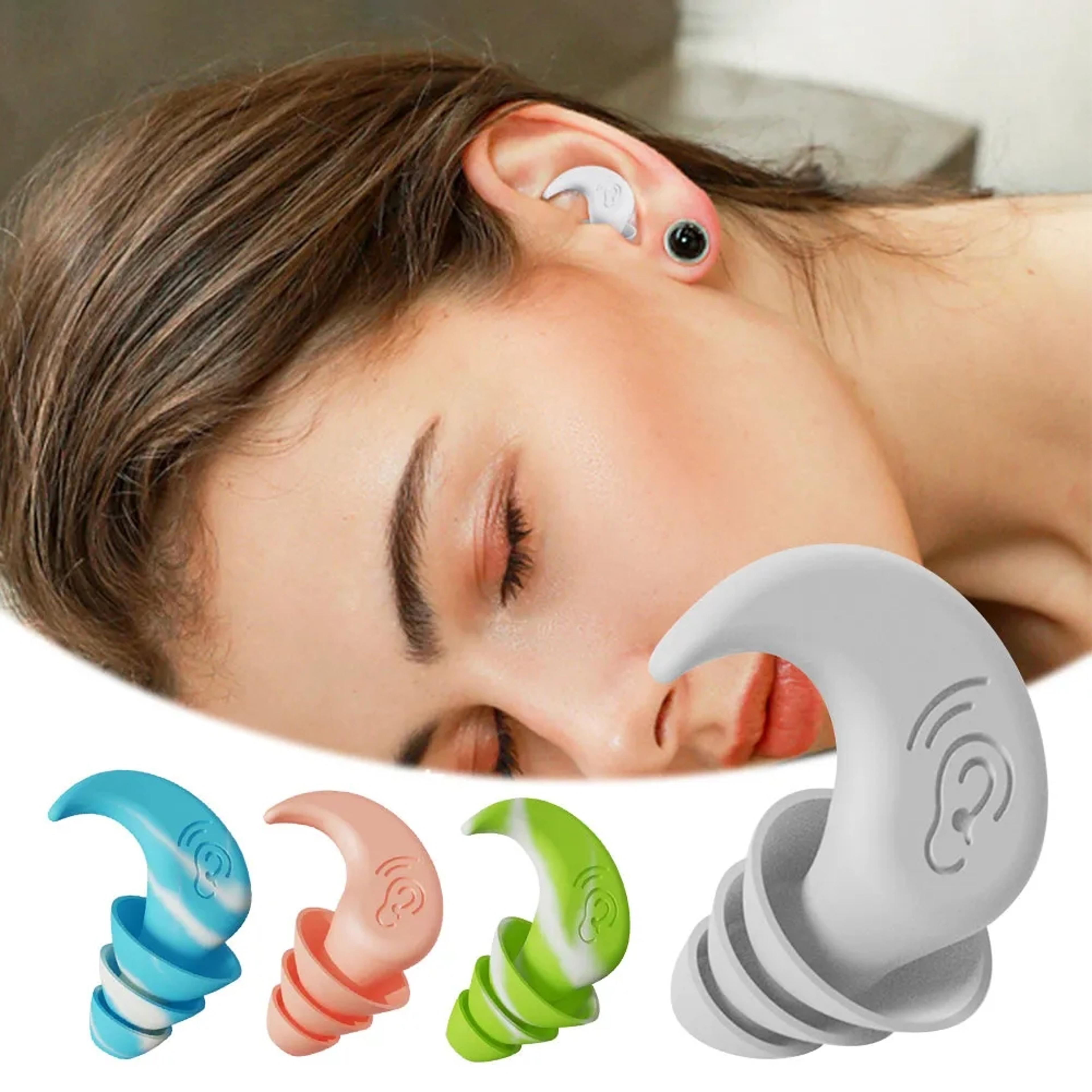 soft silicone noise reduction earplugs for sleeping swimming and travel