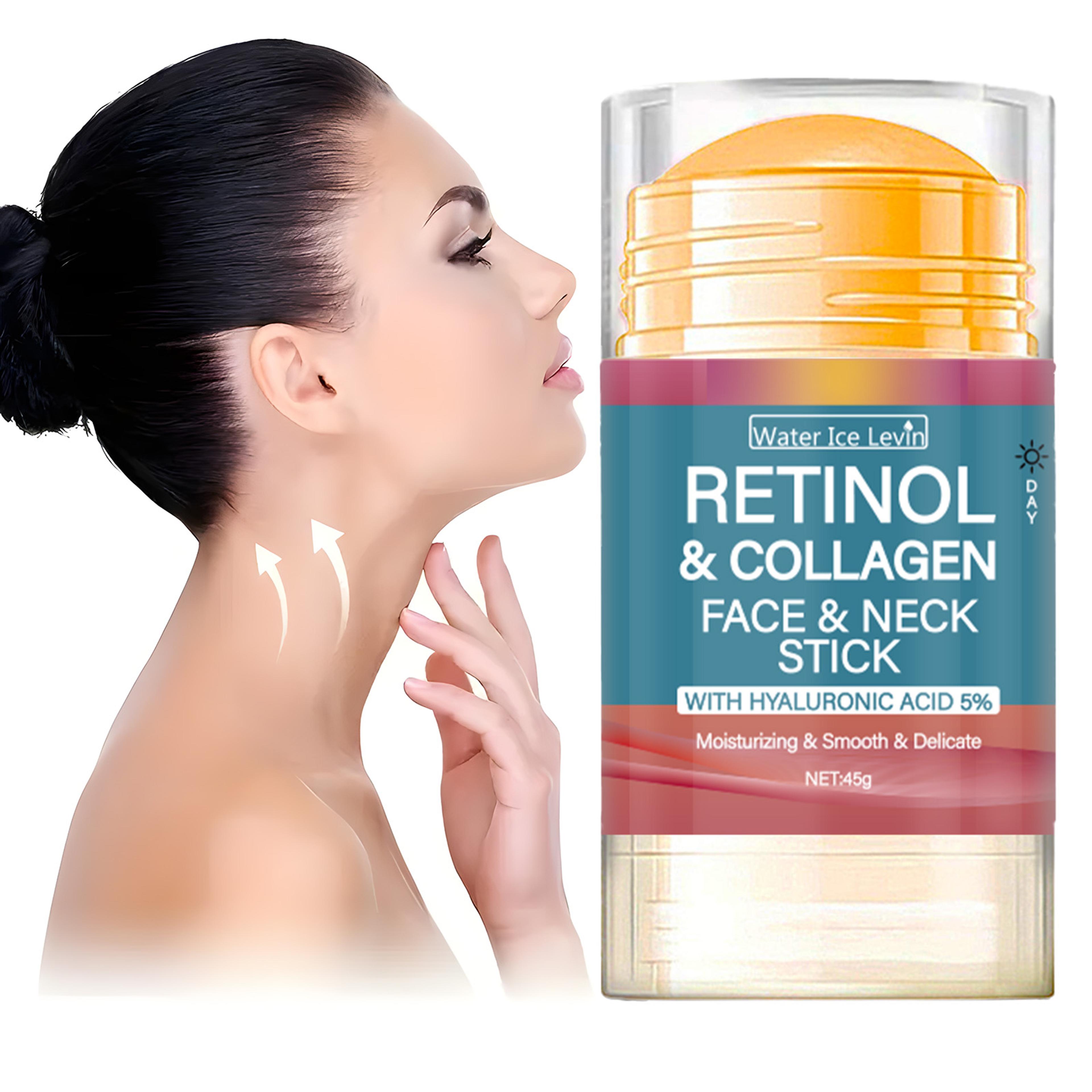 retinol collagen face stick firming moisturizer for smoother brighter looking skin