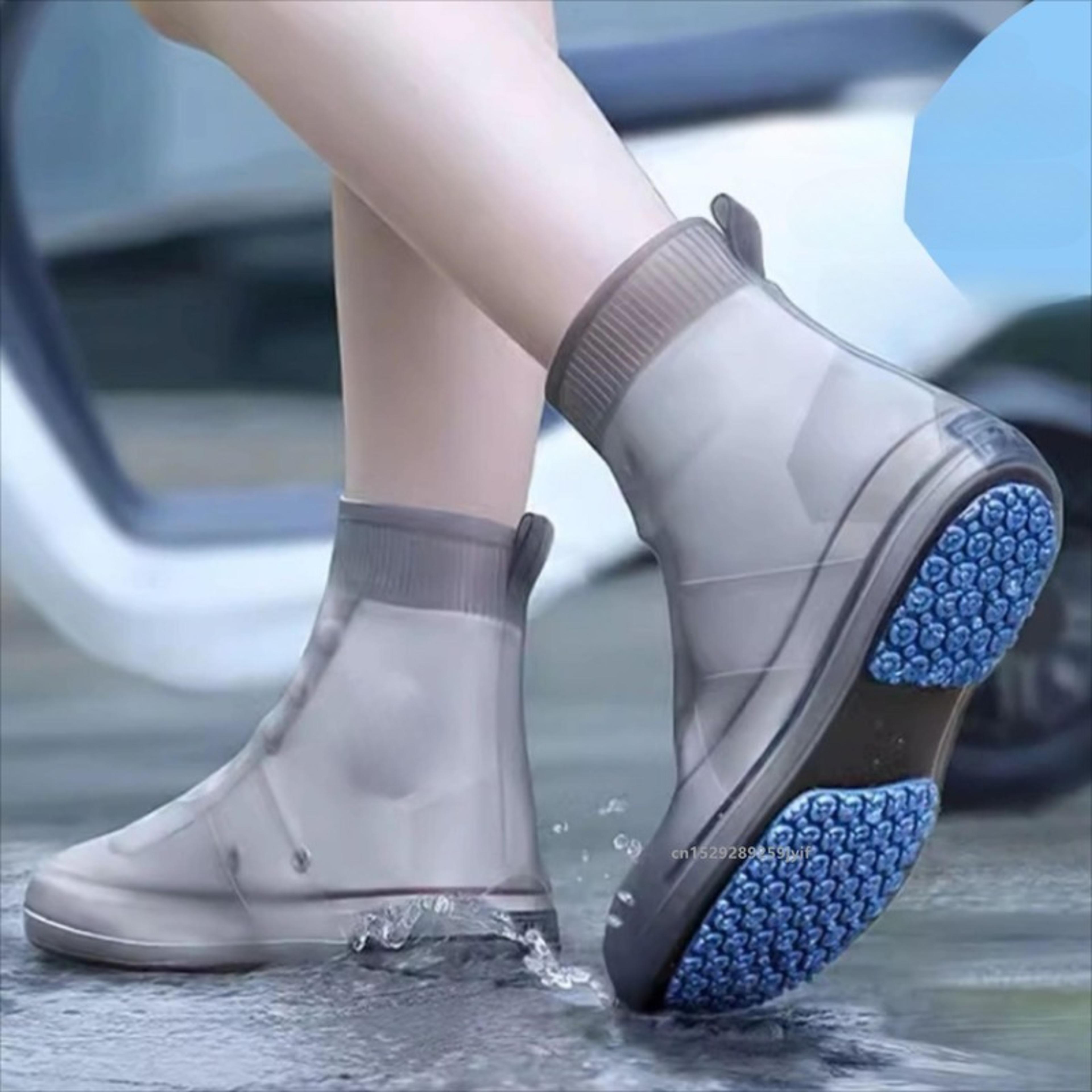 waterproof silicone shoe covers non slip reusable rain boot protectors