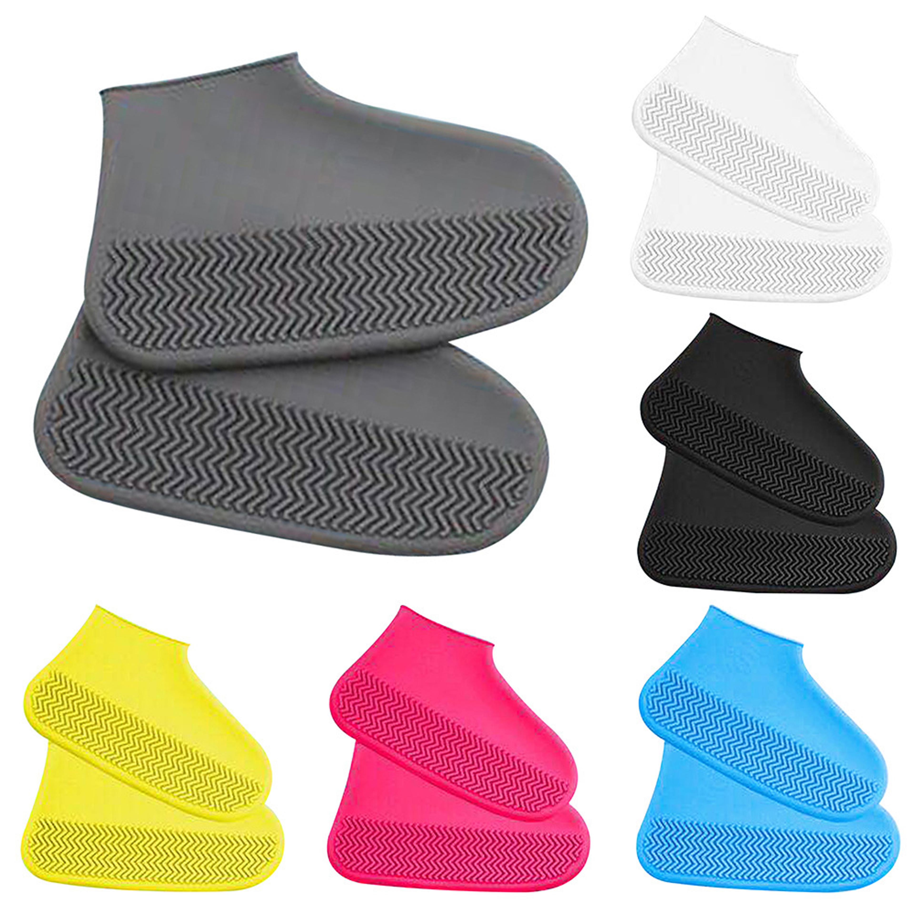 waterproof silicone shoe covers reusable non slip rain boot protectors