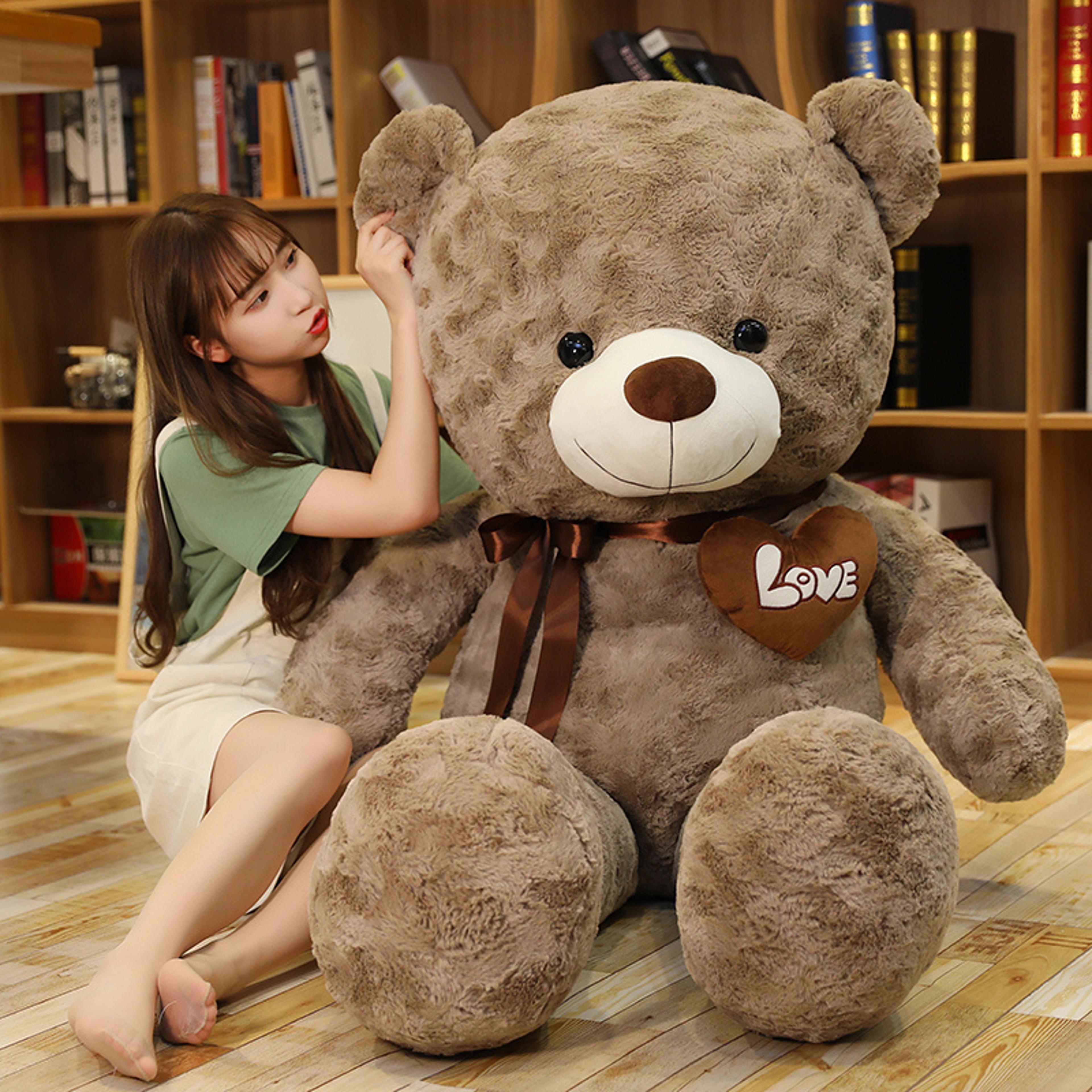 love teddy bear plush toy soft stuffed animal gift for kids and loved ones