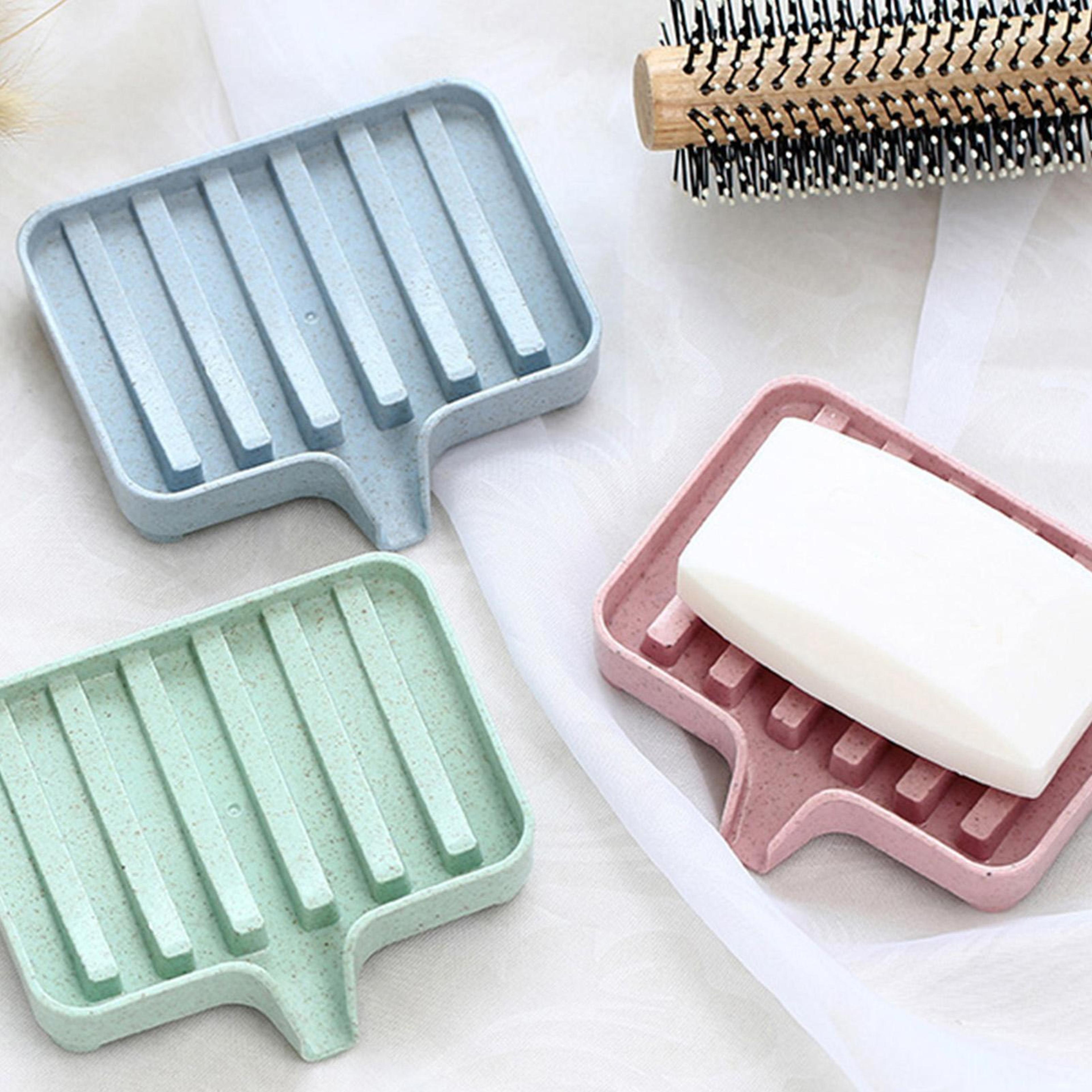 self draining soap dish bathroom soap holder and multipurpose soap tray