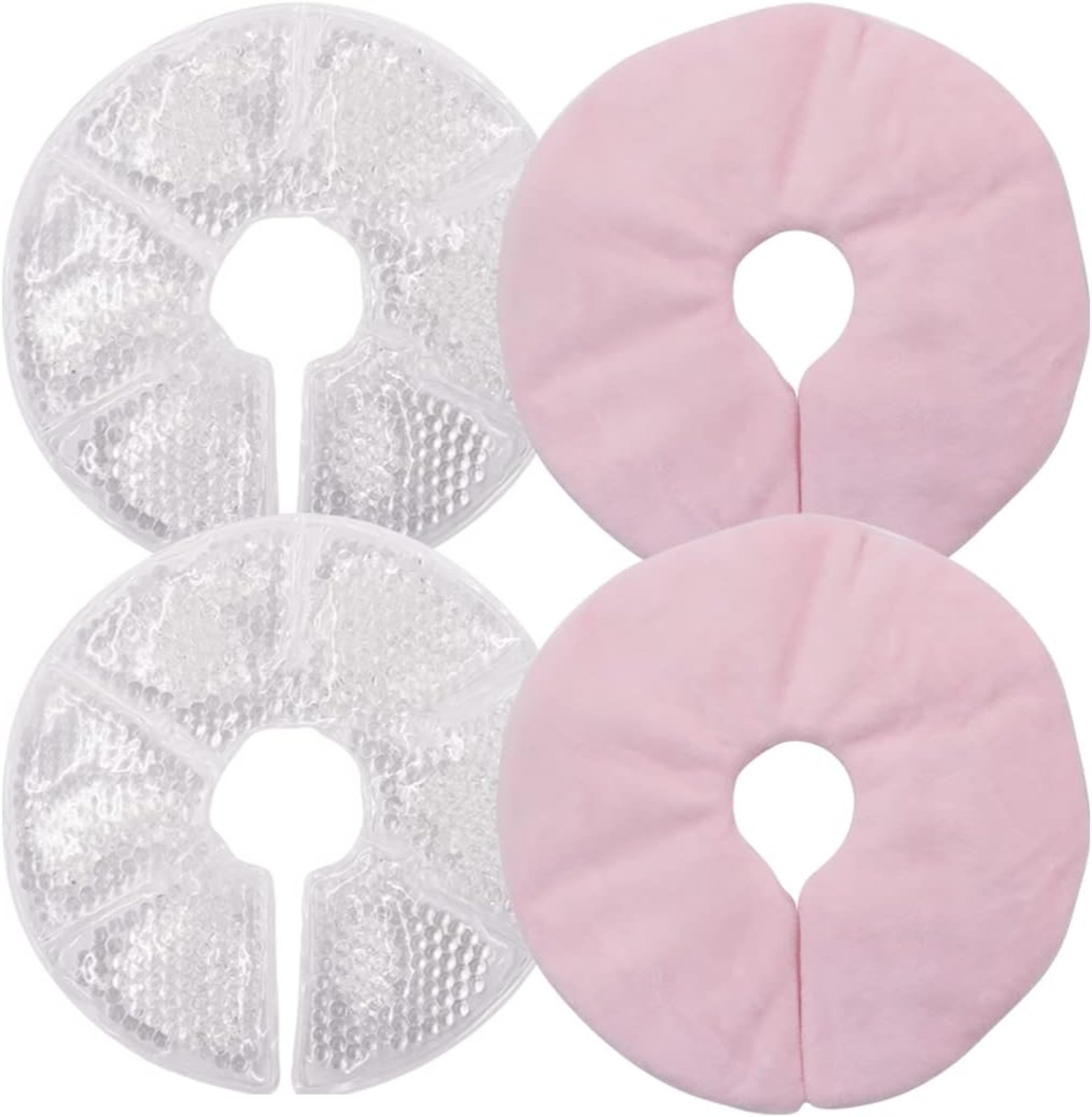 reusable hot cold breast therapy pads for breastfeeding relief and postpartum comfort