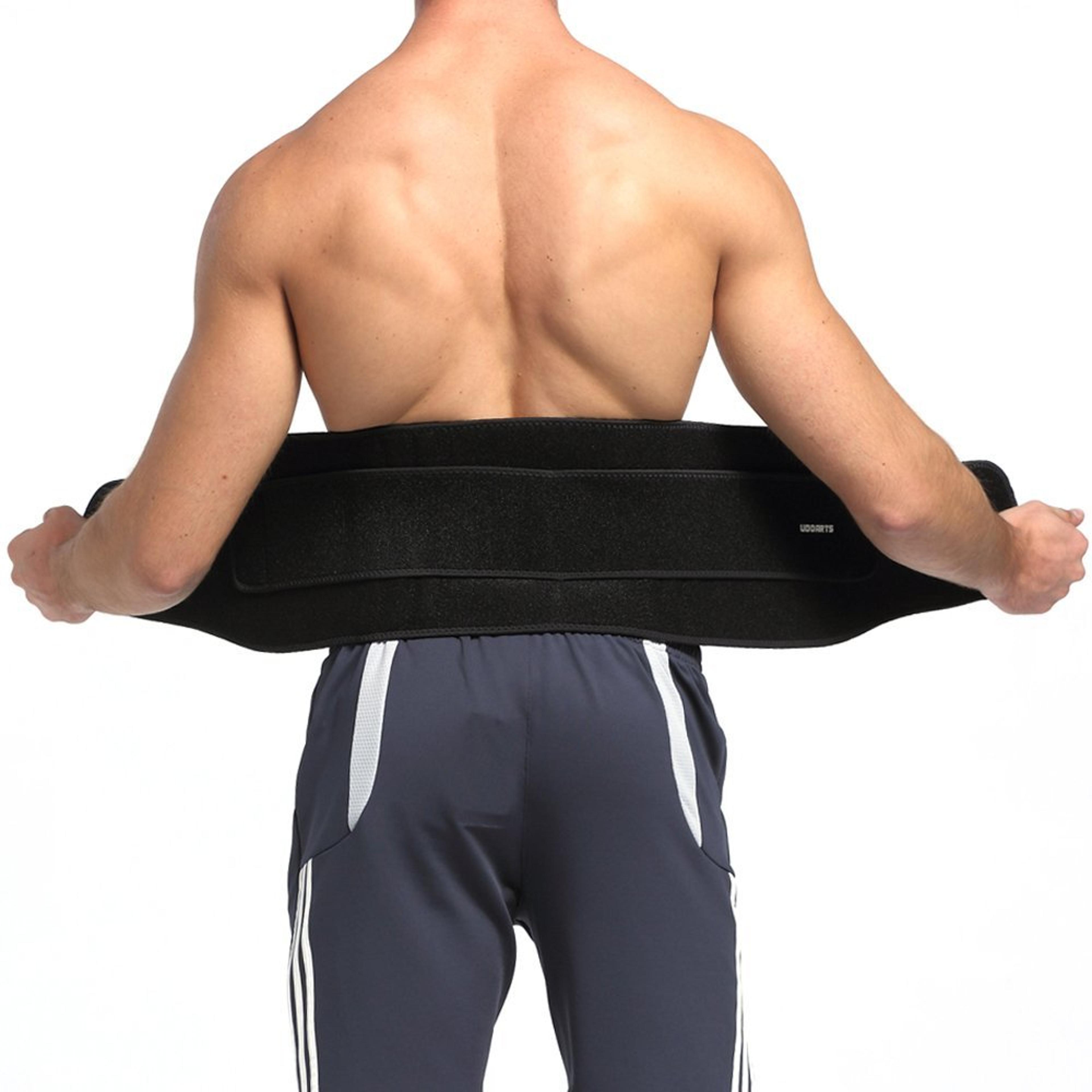 adjustable lumbar support belt for lower back comfort and posture support