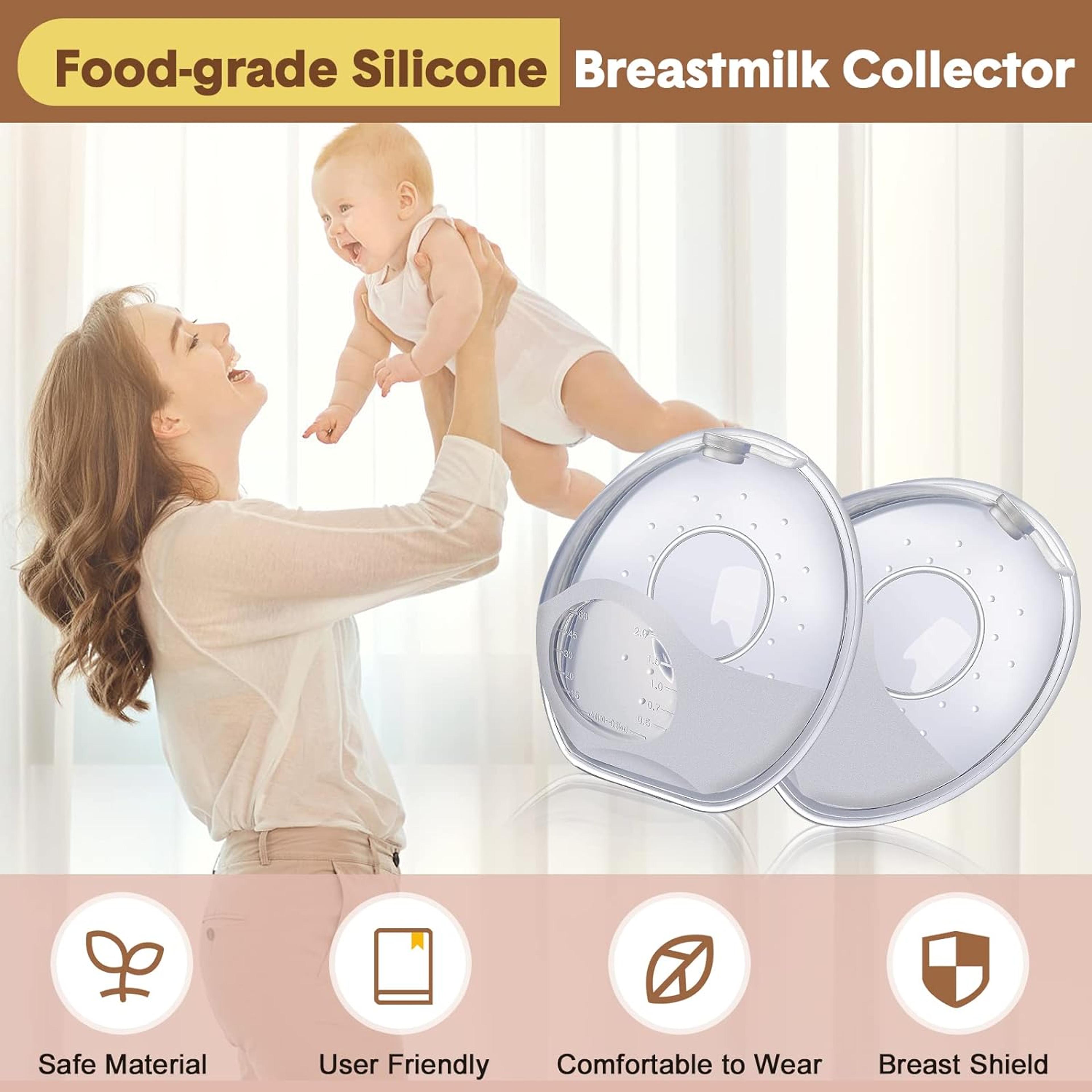 breast milk collector silicone breast shell nursing cup milk saver