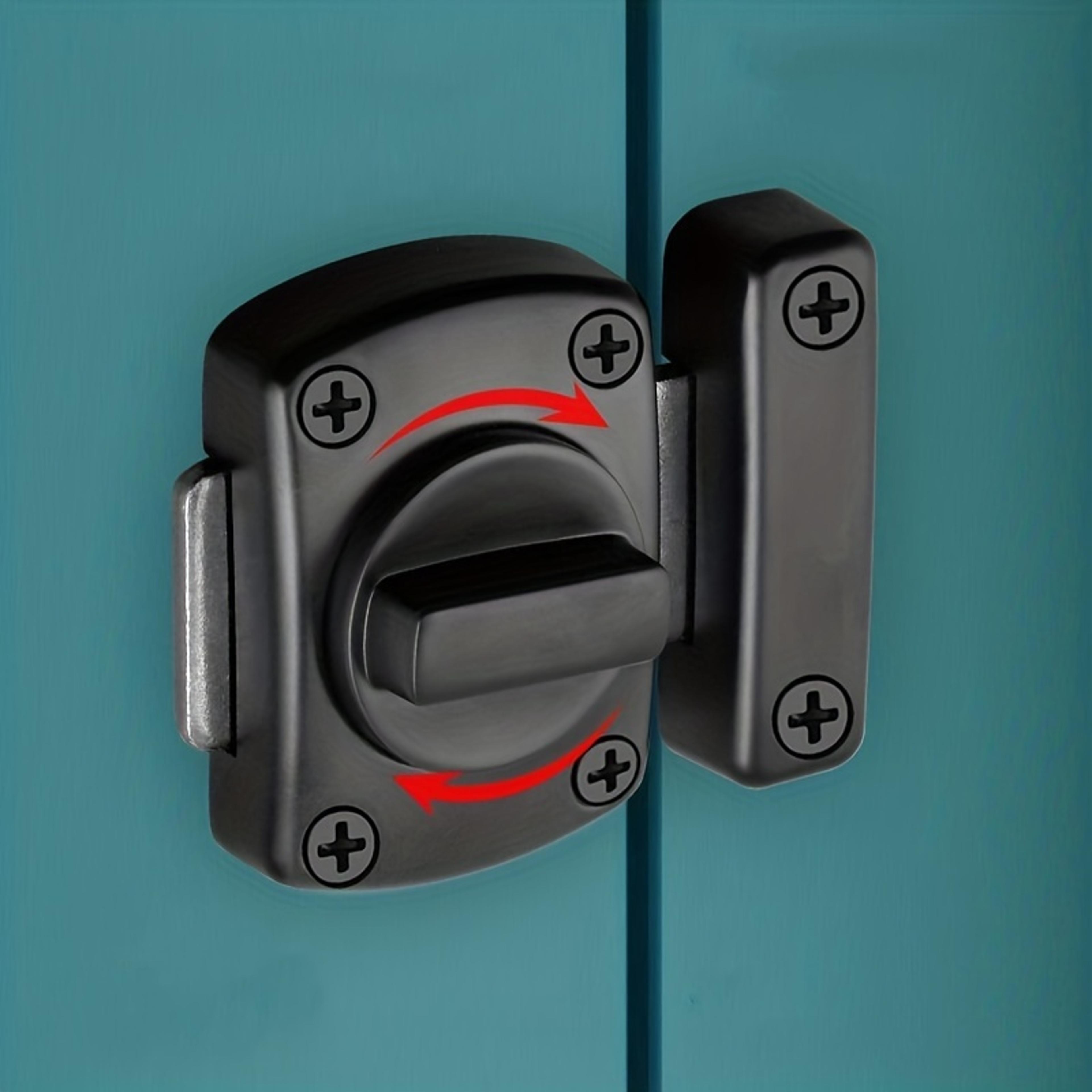 secure double sided gate latch slide bolt lock