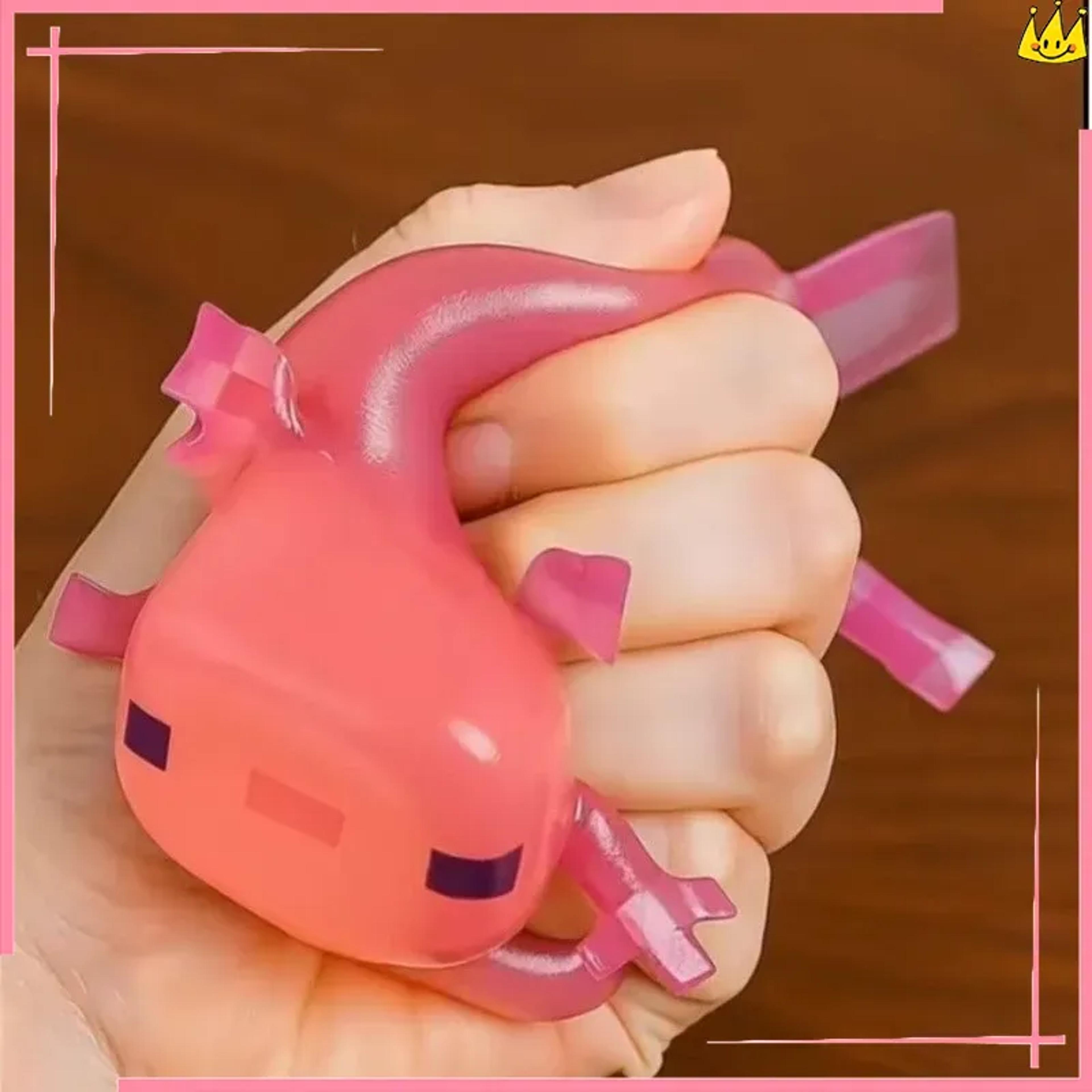 axolotl squeeze toy stress relief sensory fidget toy