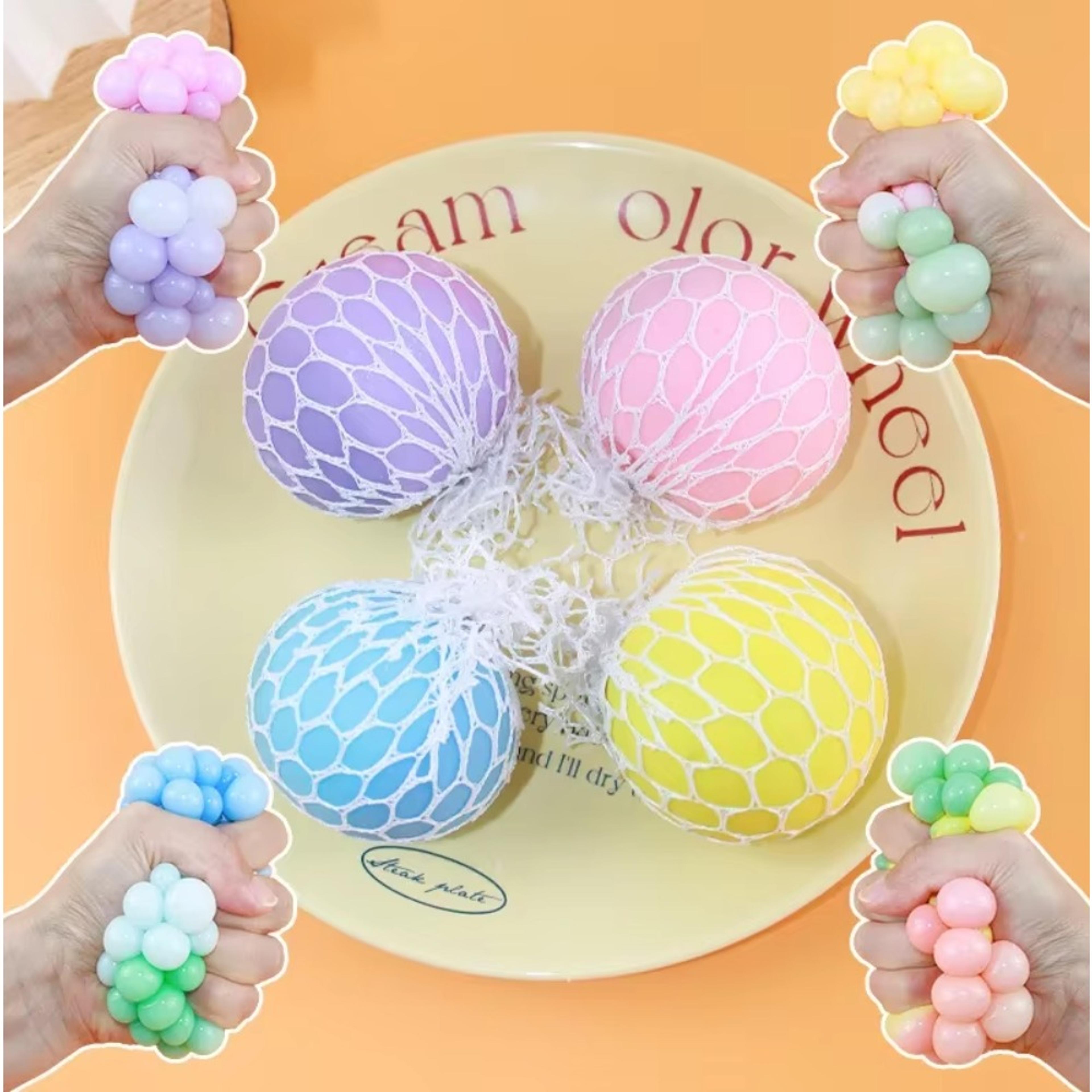 color stress relief ball slow rebound sensory squeeze toy