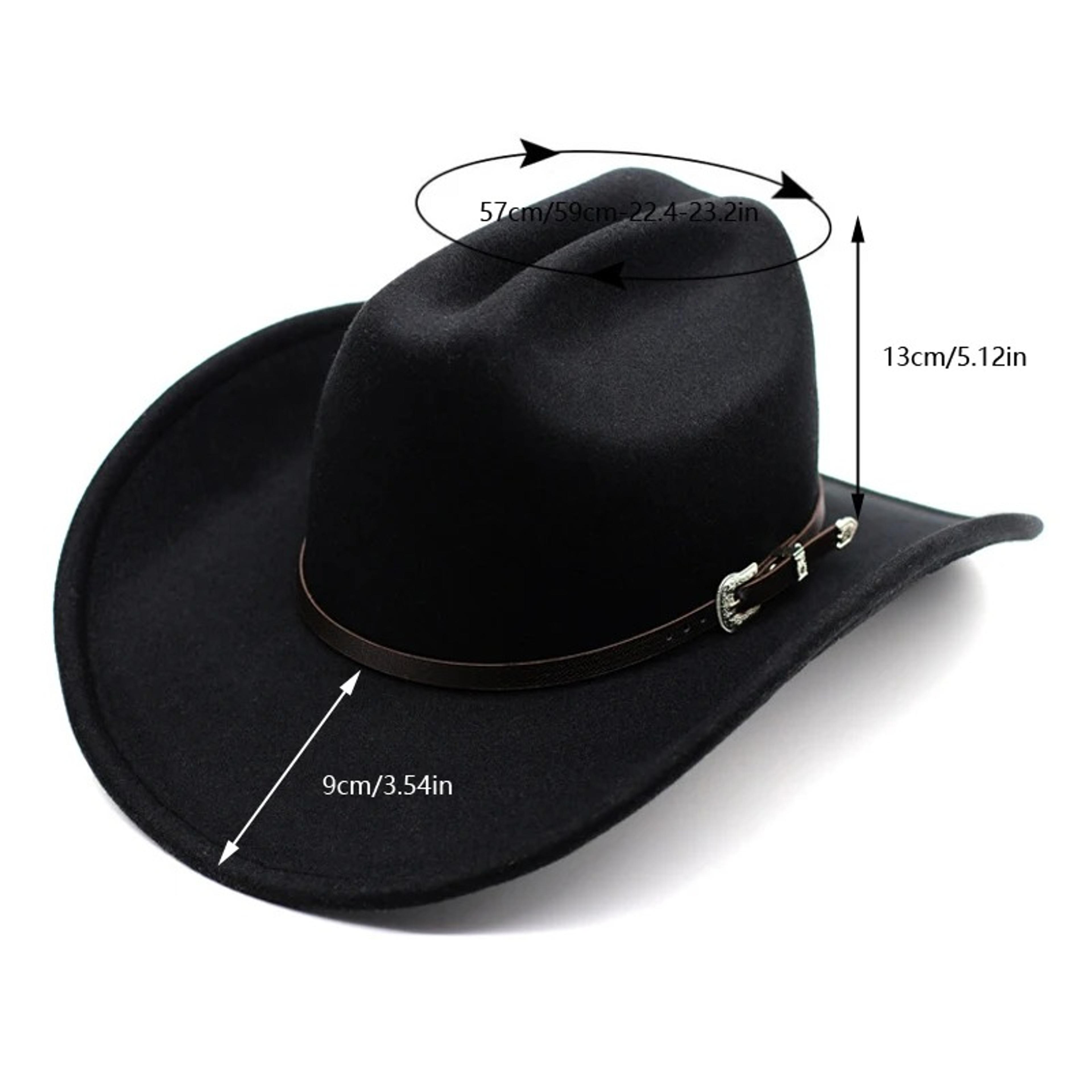 vintage western cowboy hat wide brim cowgirl hat for men and women