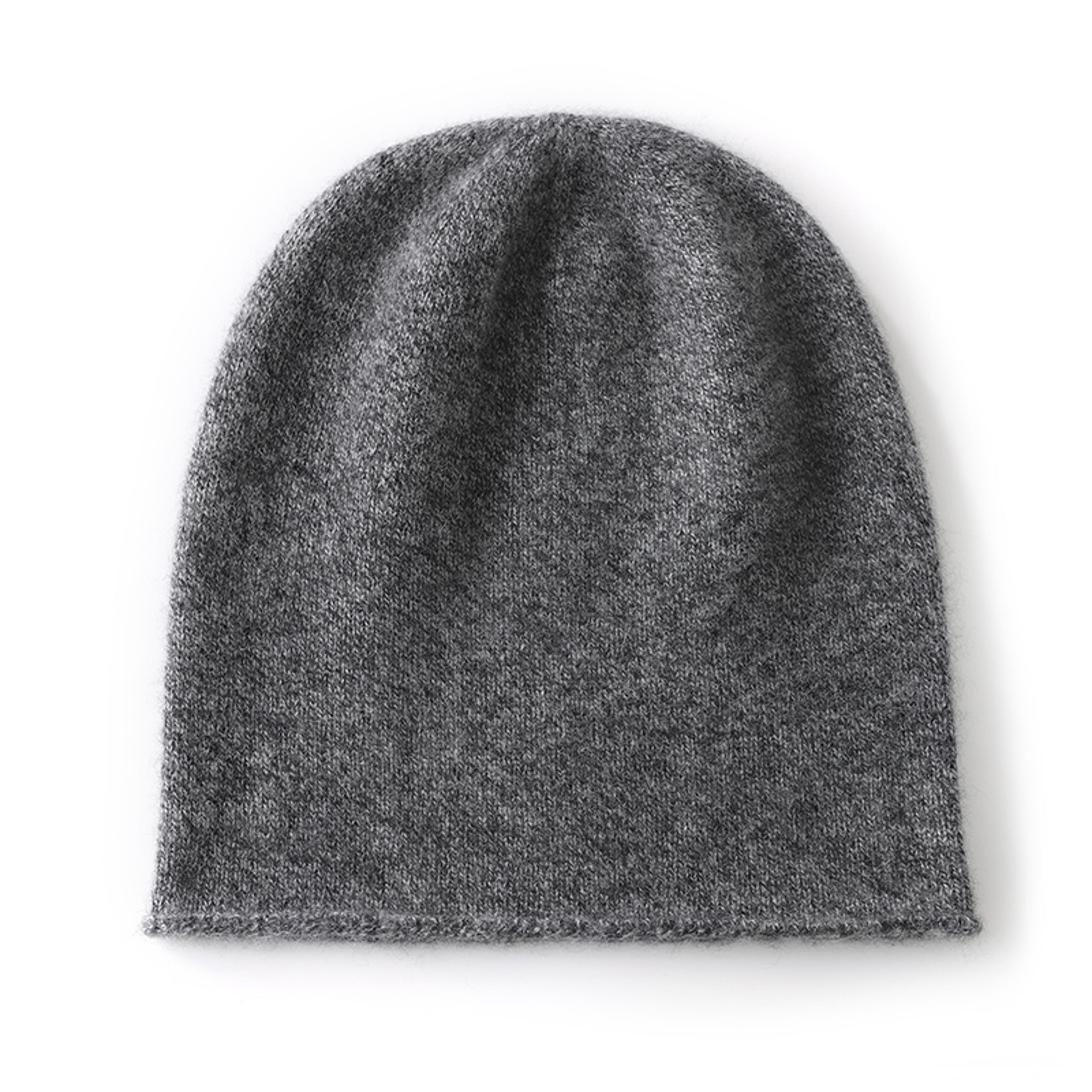 cashmere beanie unisex warm knitted winter hat