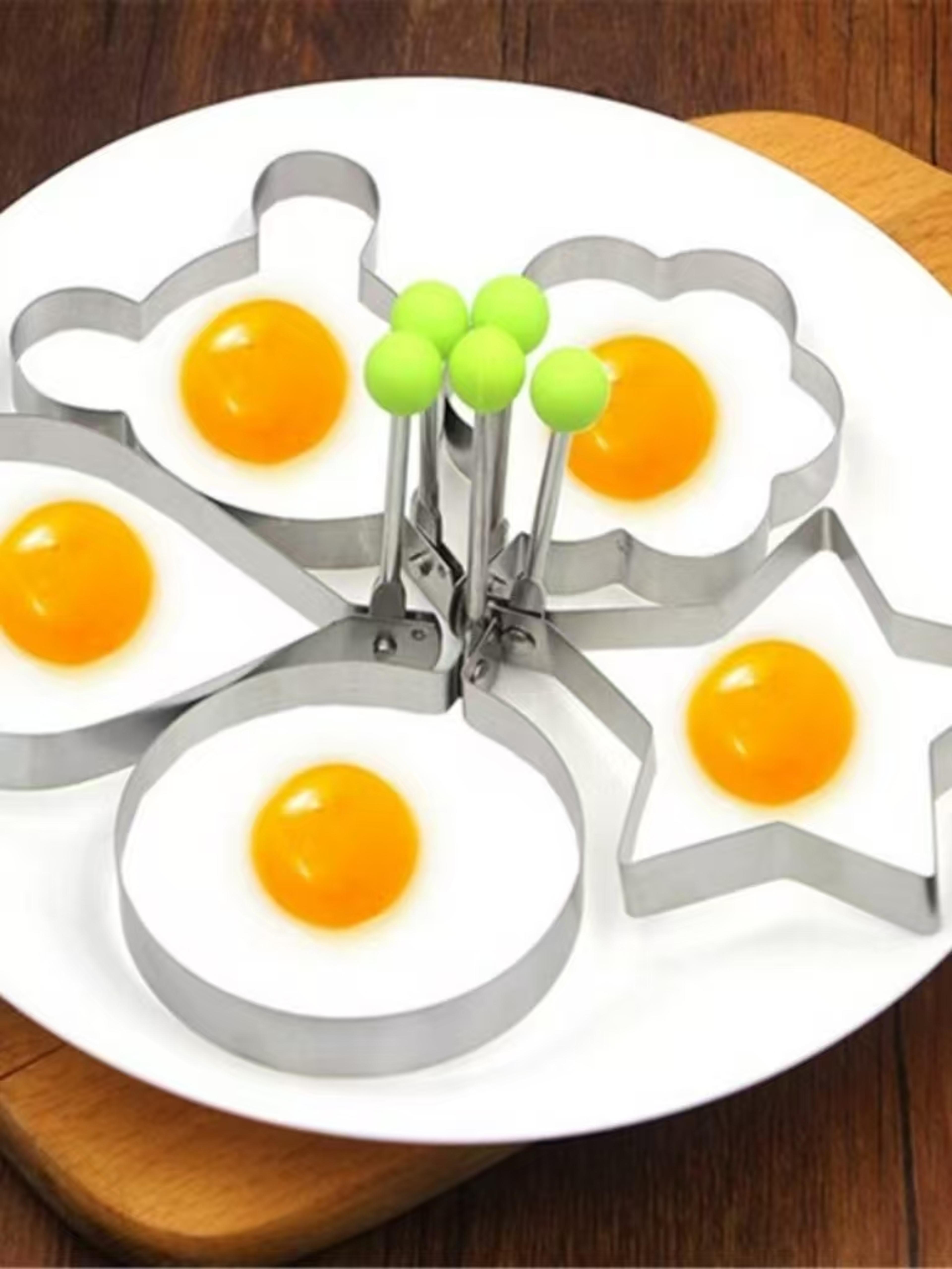 heart shaped egg mold stainless steel egg ring pancake maker