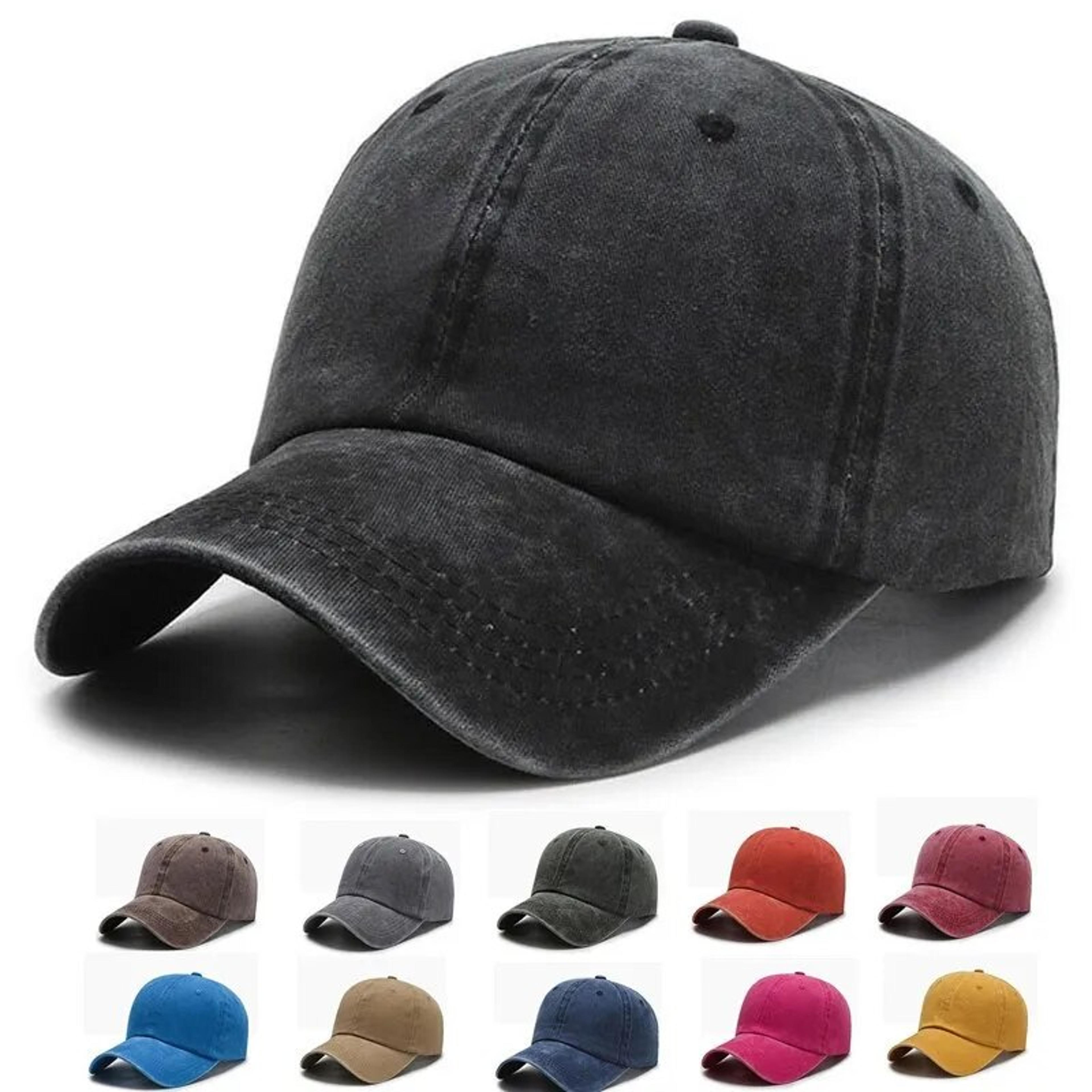 unisex baseball cap adjustable solid streetwear dad hat for everyday style