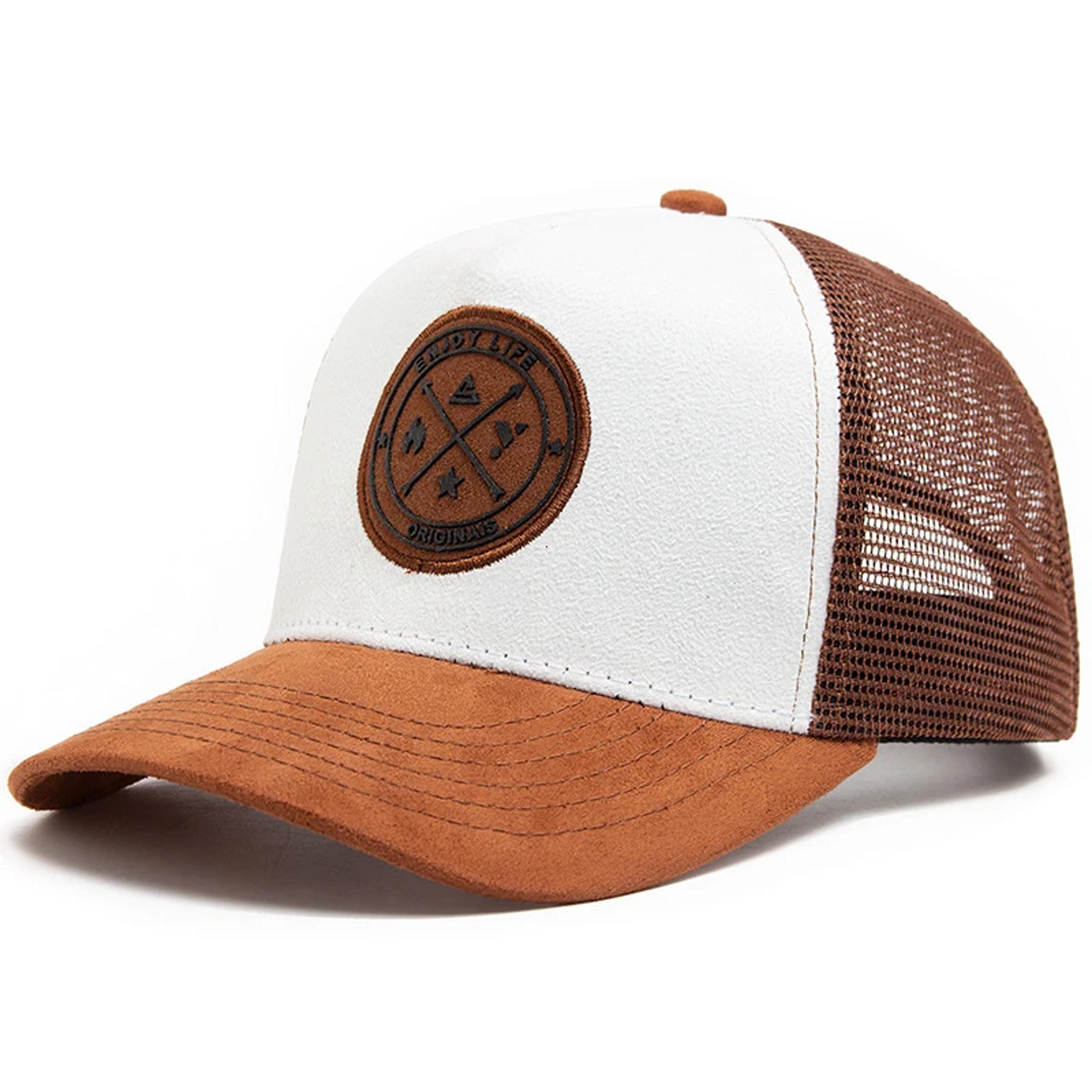 breathable mesh baseball cap unisex snapback trucker hat for summer outdoor wear