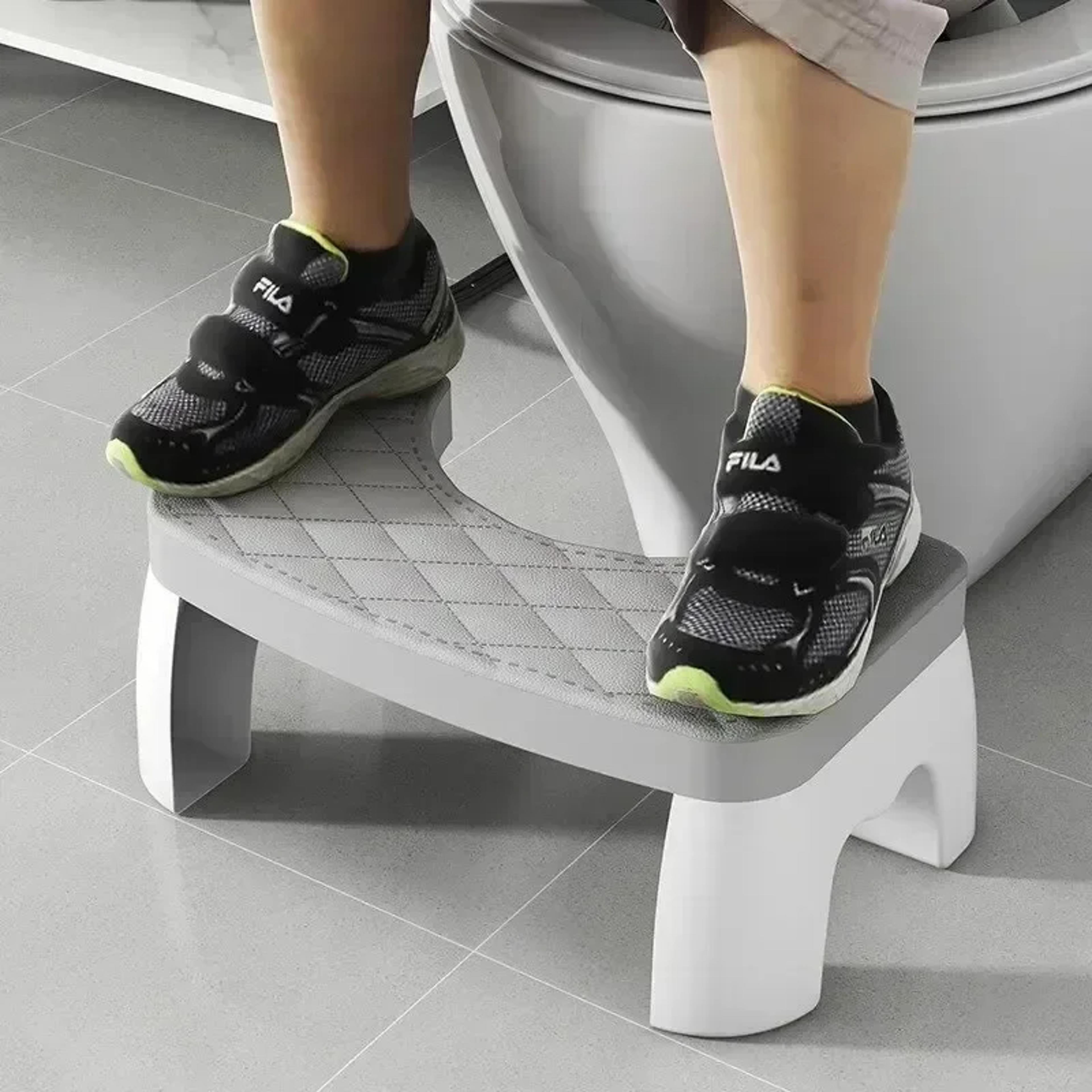 waterproof toilet foot stool foldable squat stool for adults and kids