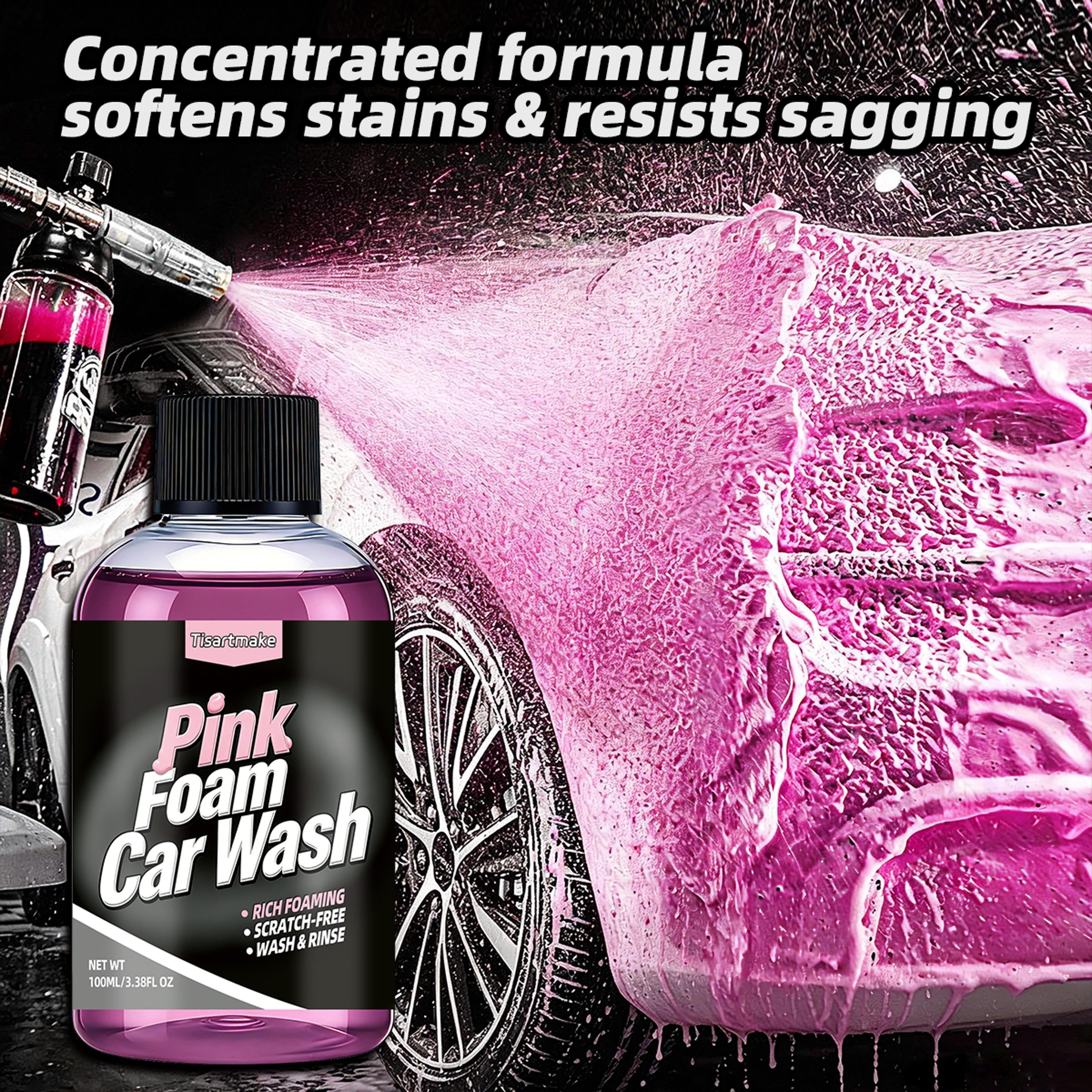 foaming car wash soap and wax for foam cannons guns and bucket washing