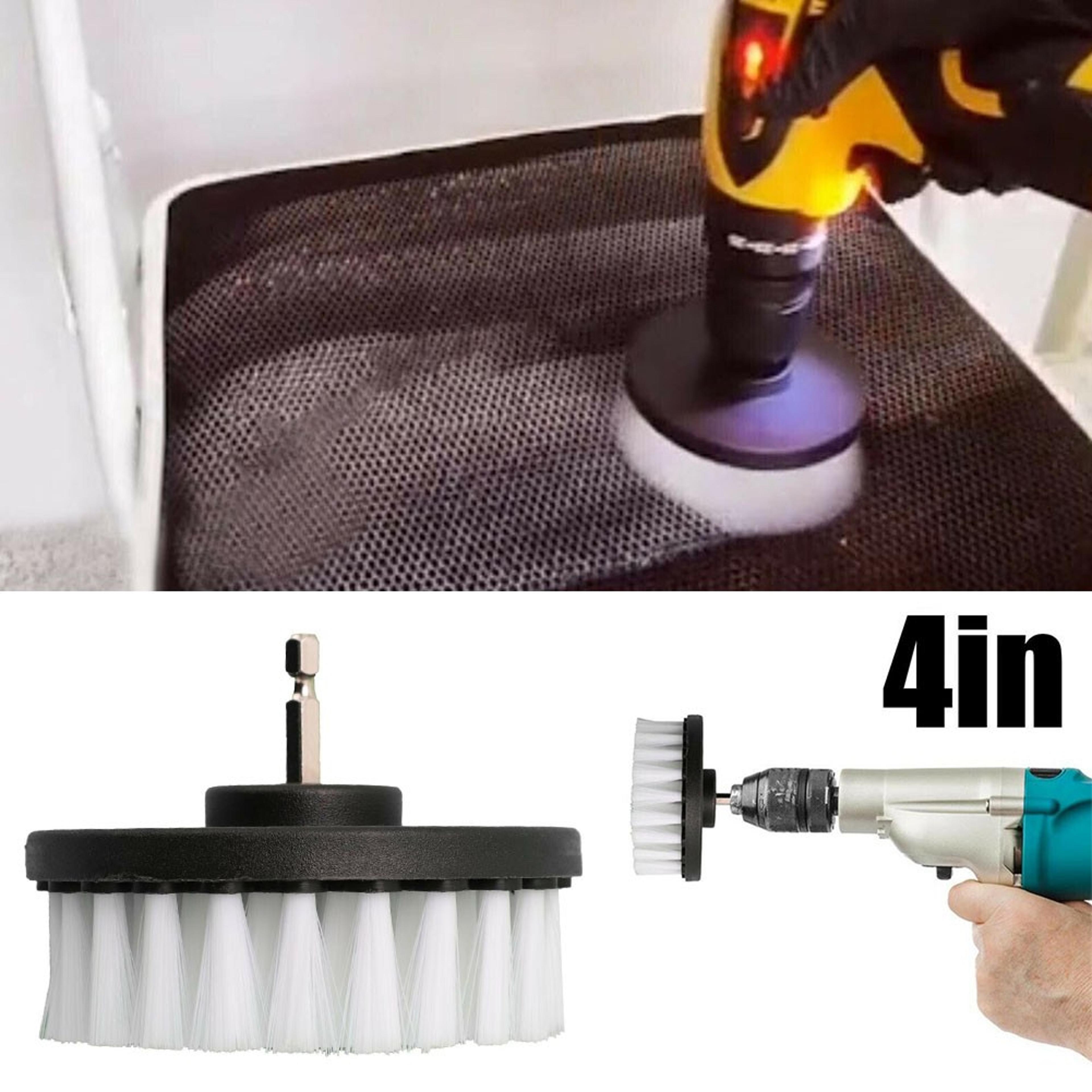soft drill brush for carpet leather bathroom kitchen and auto cleaning