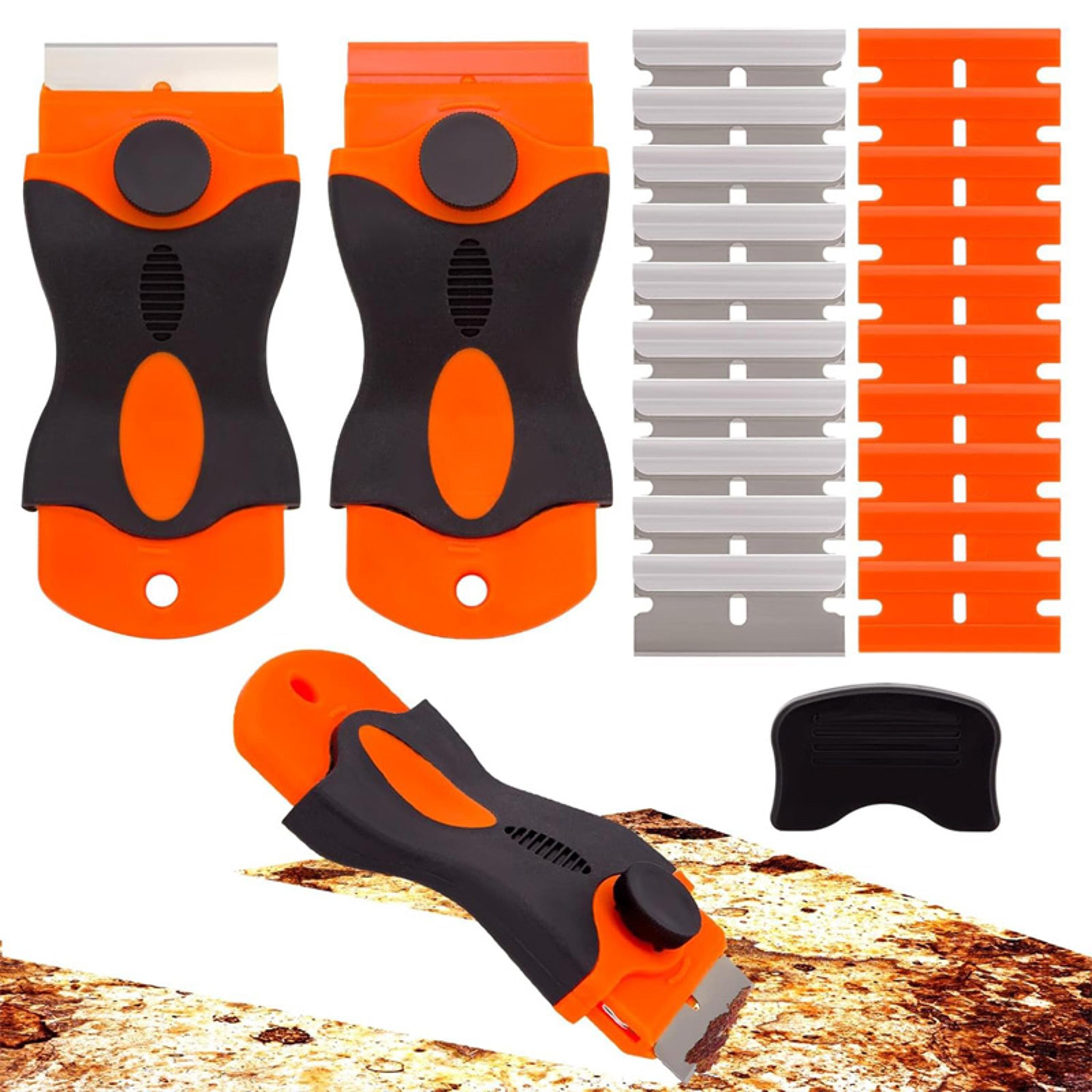 mini razor blade scraper for sticker label decal and glass cleaning
