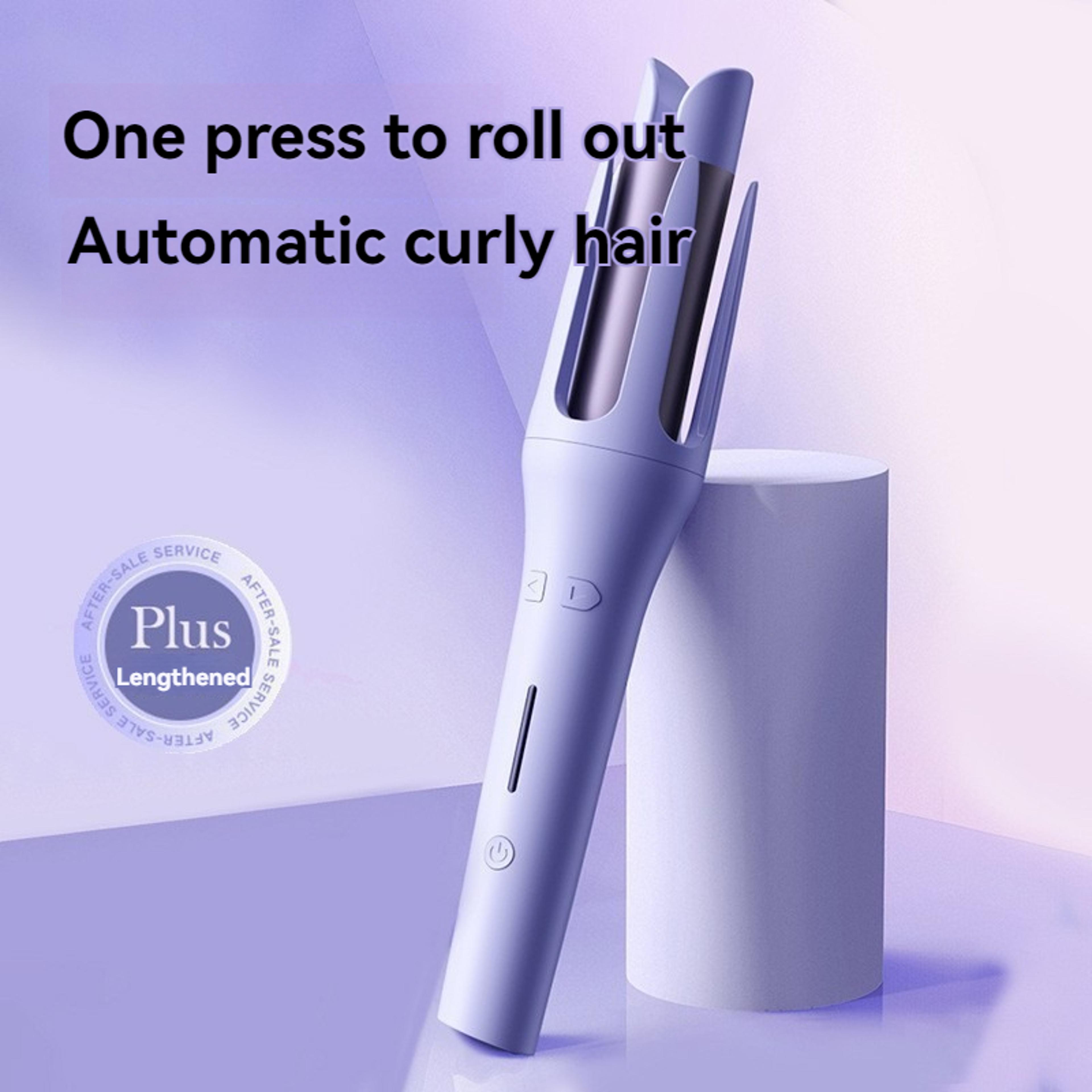 automatic rechargeable hair curler portable long lasting curling tool