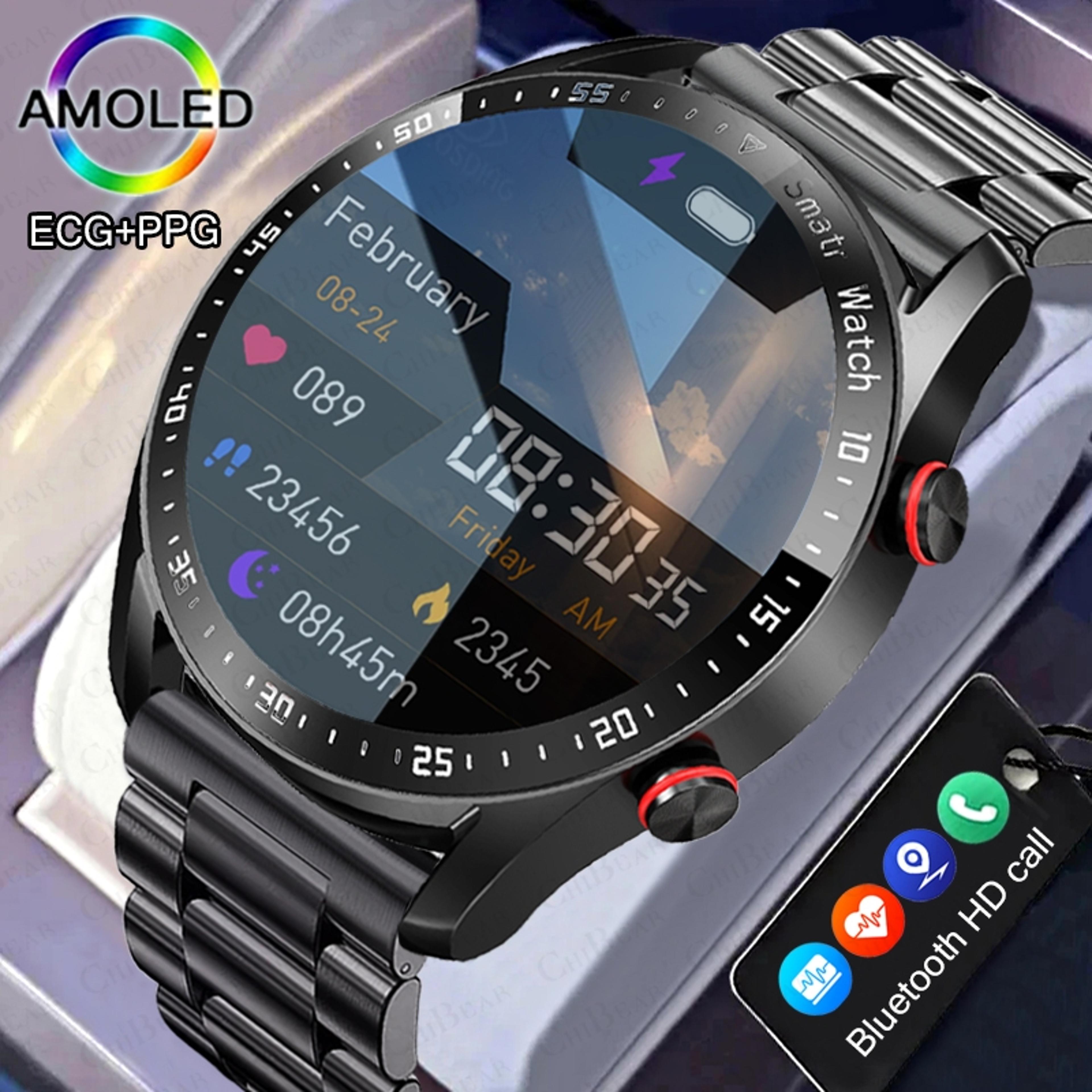 bluetooth calling smart watch with heart rate monitor and fitness tracking