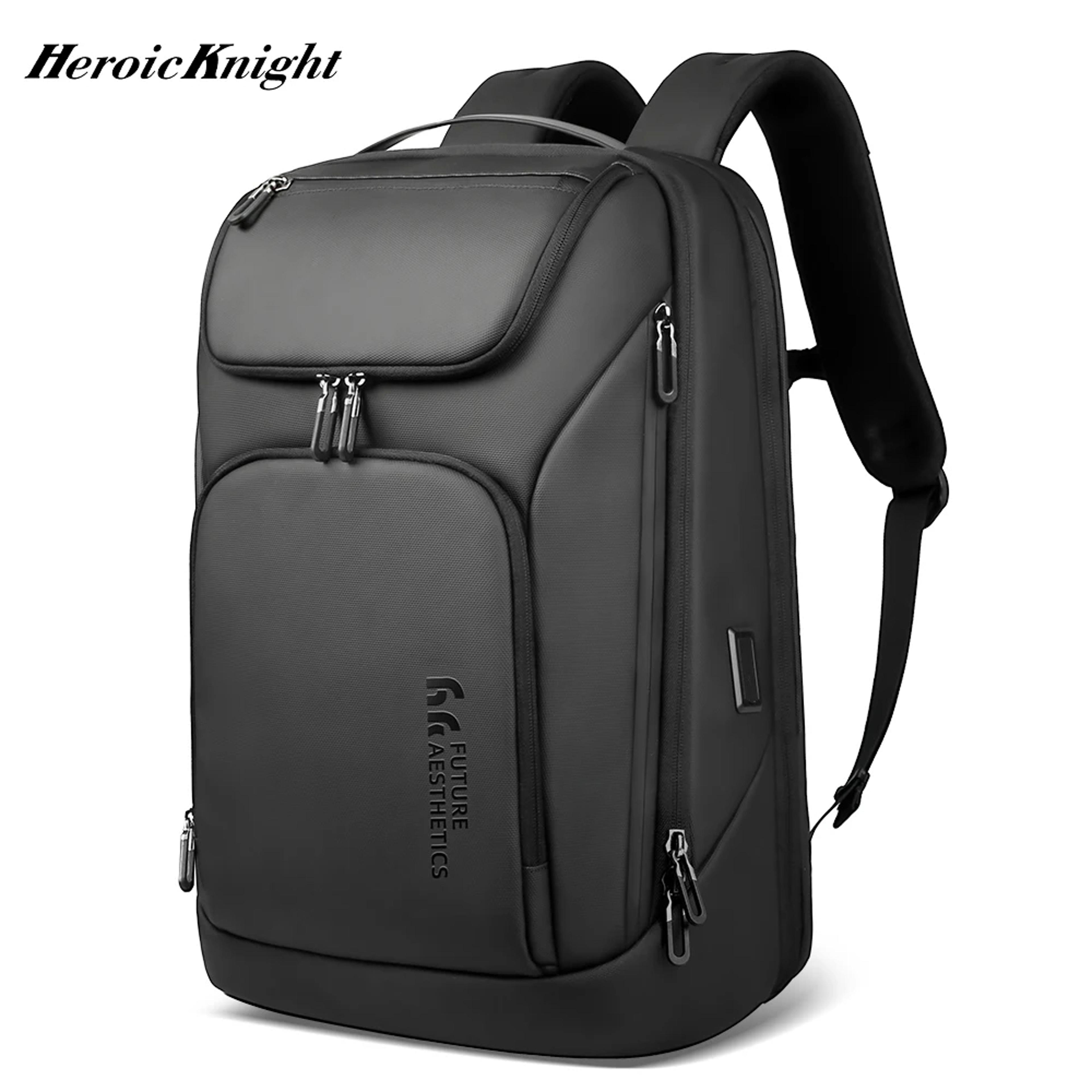waterproof 17.3-inch laptop backpack with usb charging port and anti-theft pocket