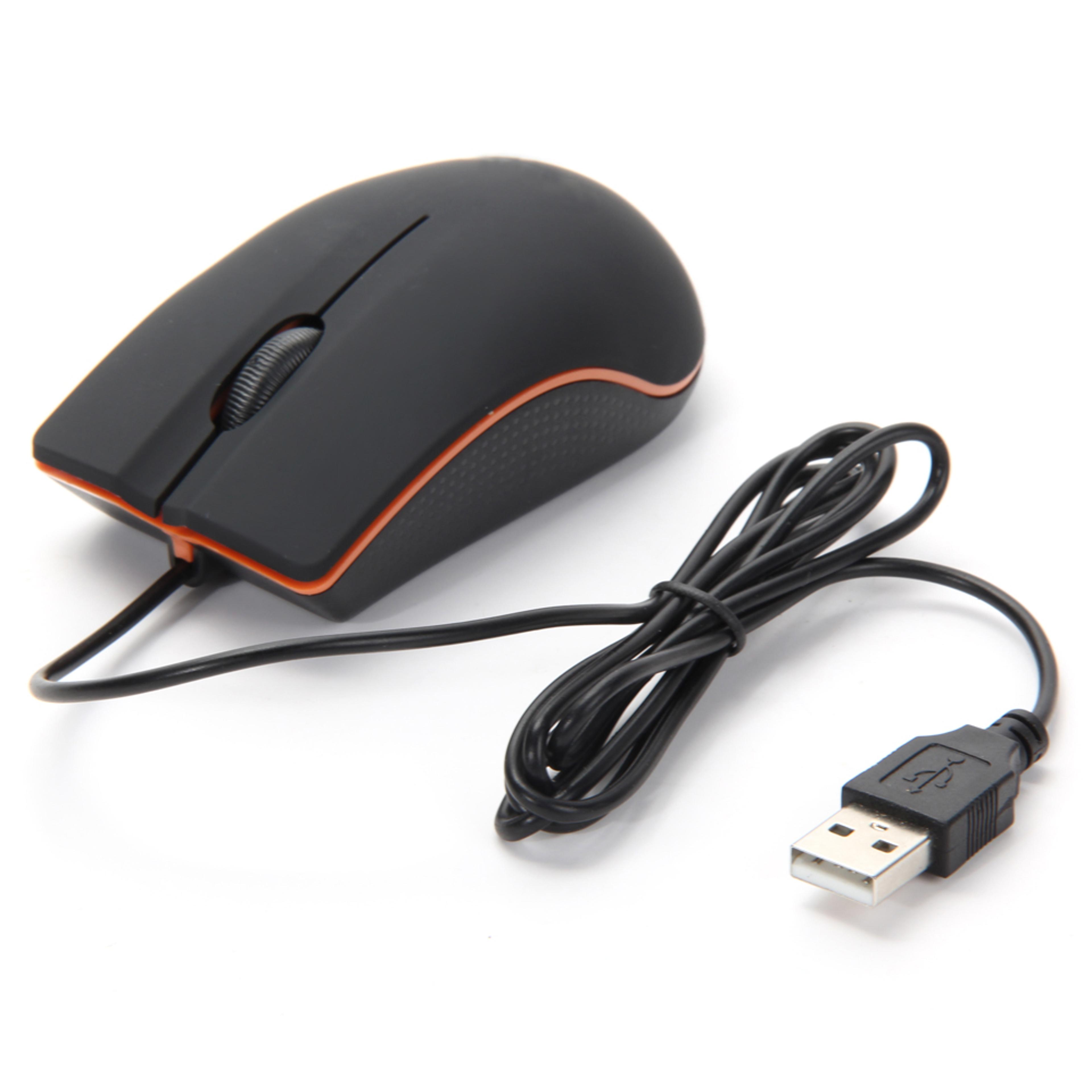 dpi usb wired optical gaming mouse with ergonomic design and 3 buttons