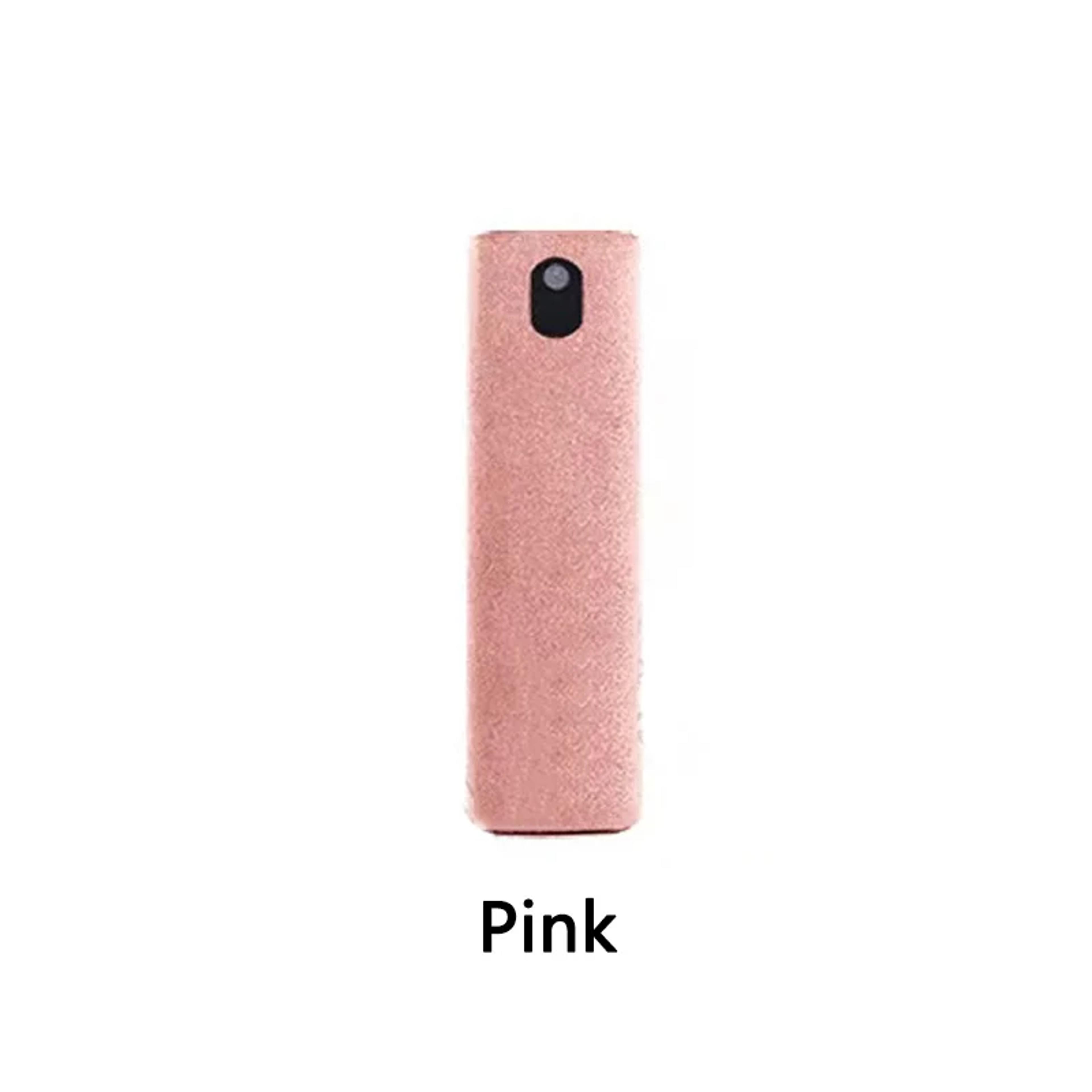 screen cleaner spray bottle with microfiber cloth for phones and computers