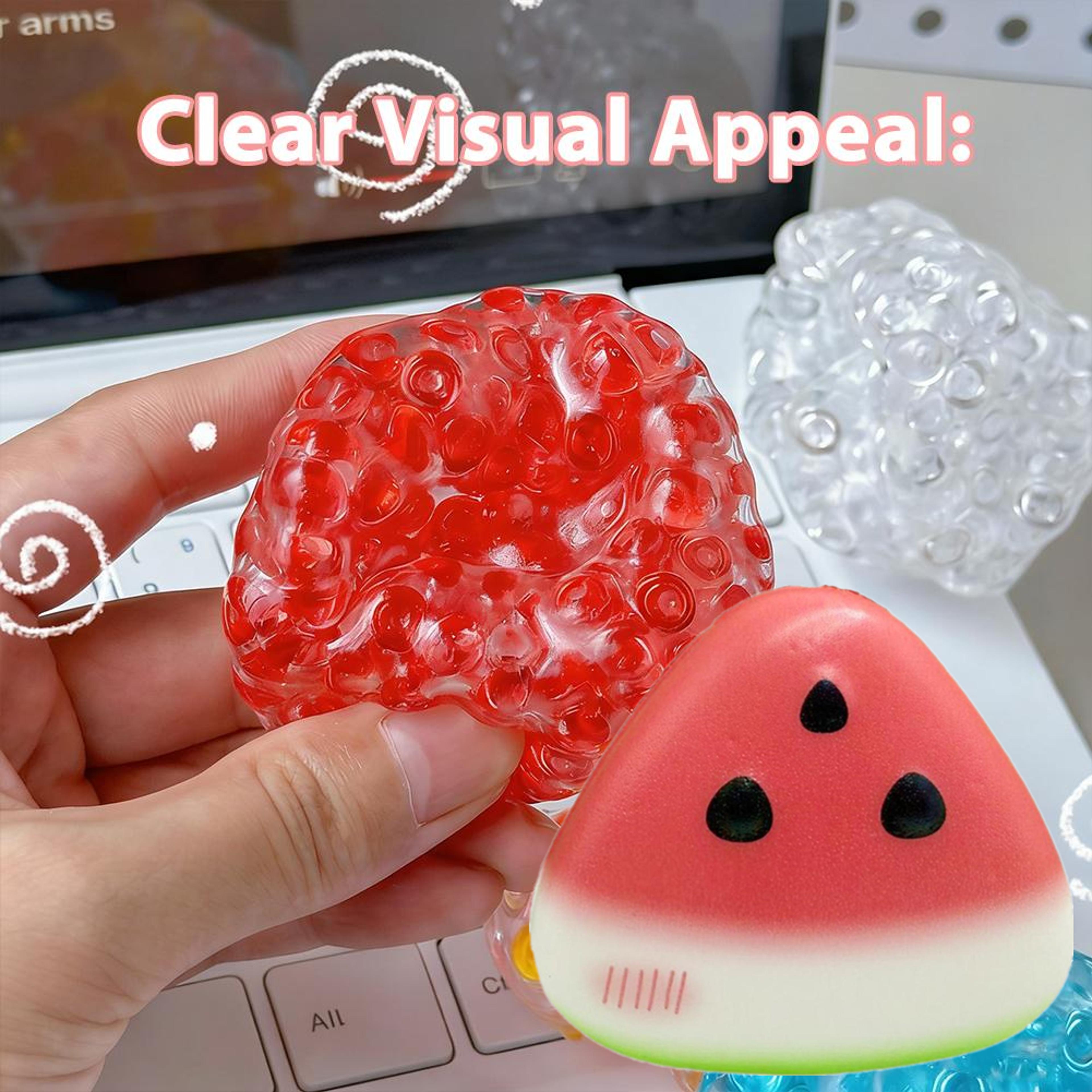 ice bead squishy balls super soft mochi fidget toy with slow rebound