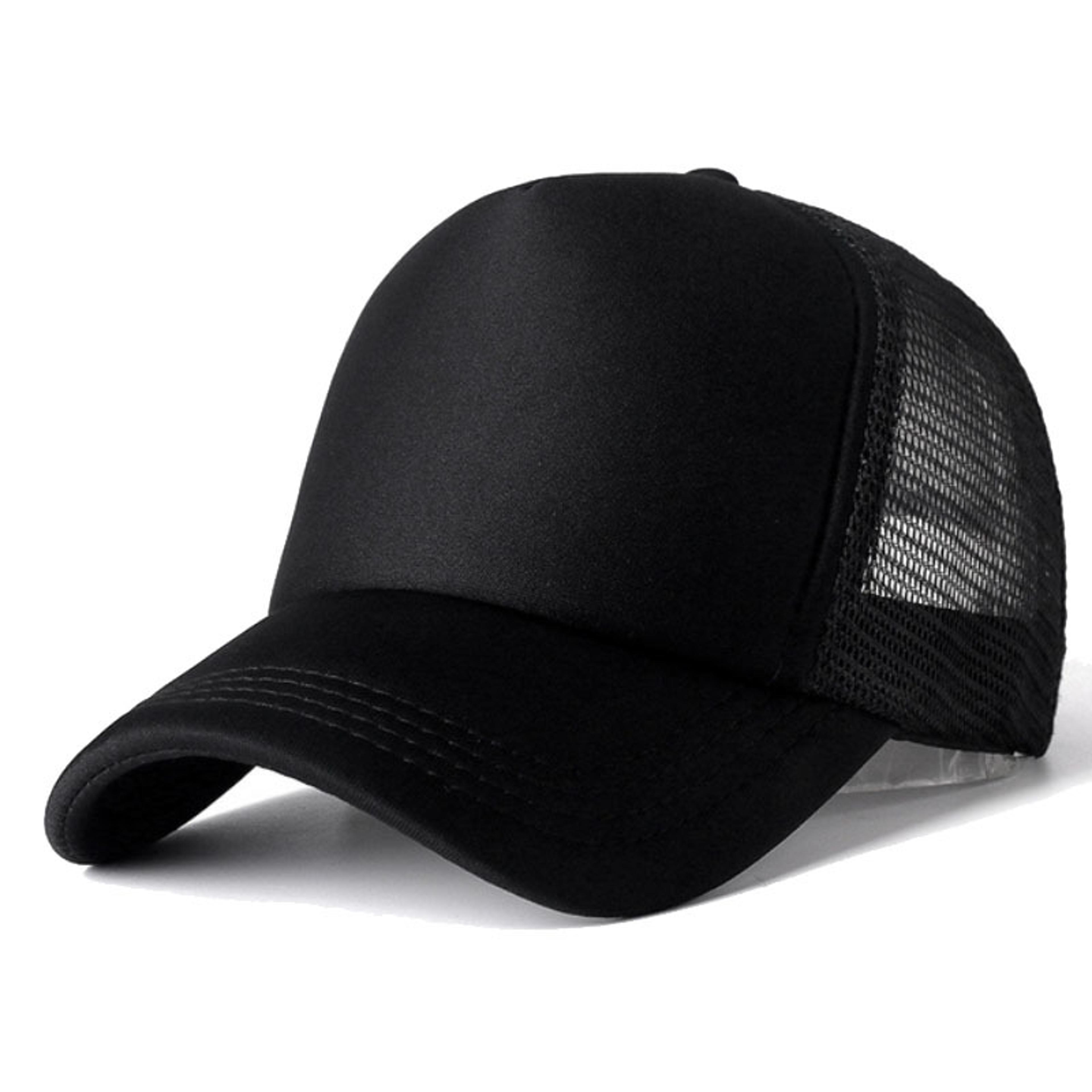 breathable mesh baseball cap with adjustable snapback for men and women