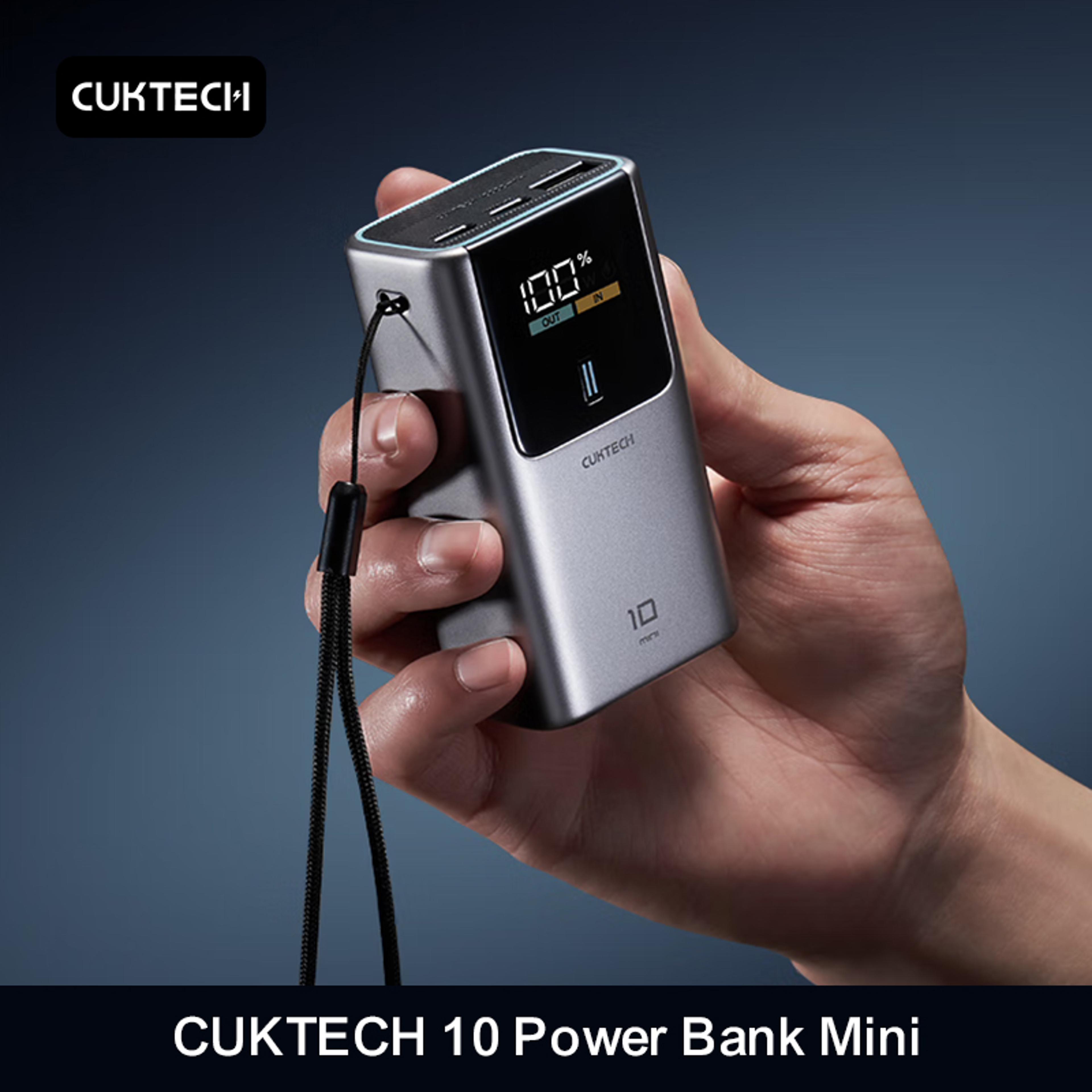 portable power bank with 45w fast charging and digital display