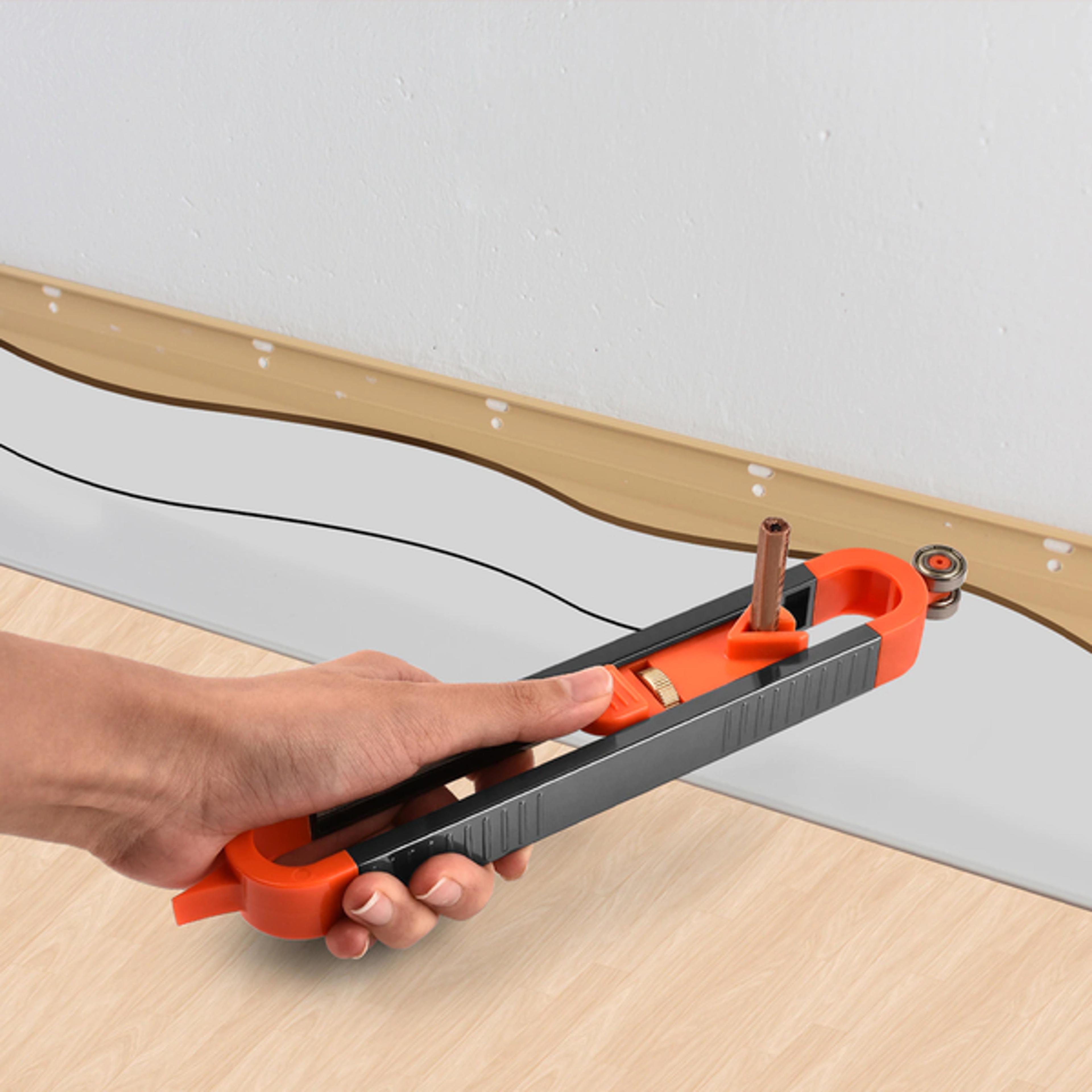 precise contour gauge with lock