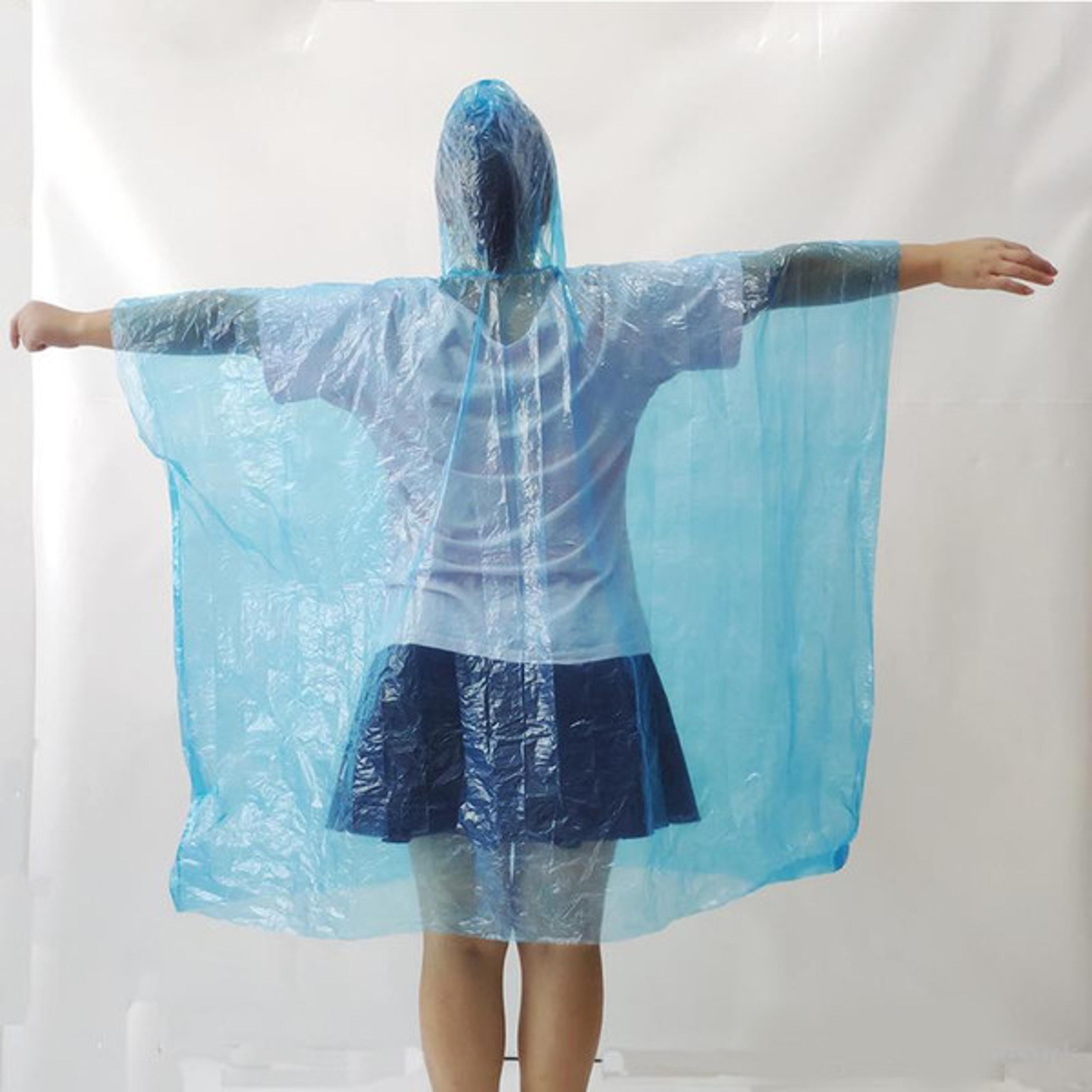 portable raincoat ball keychain