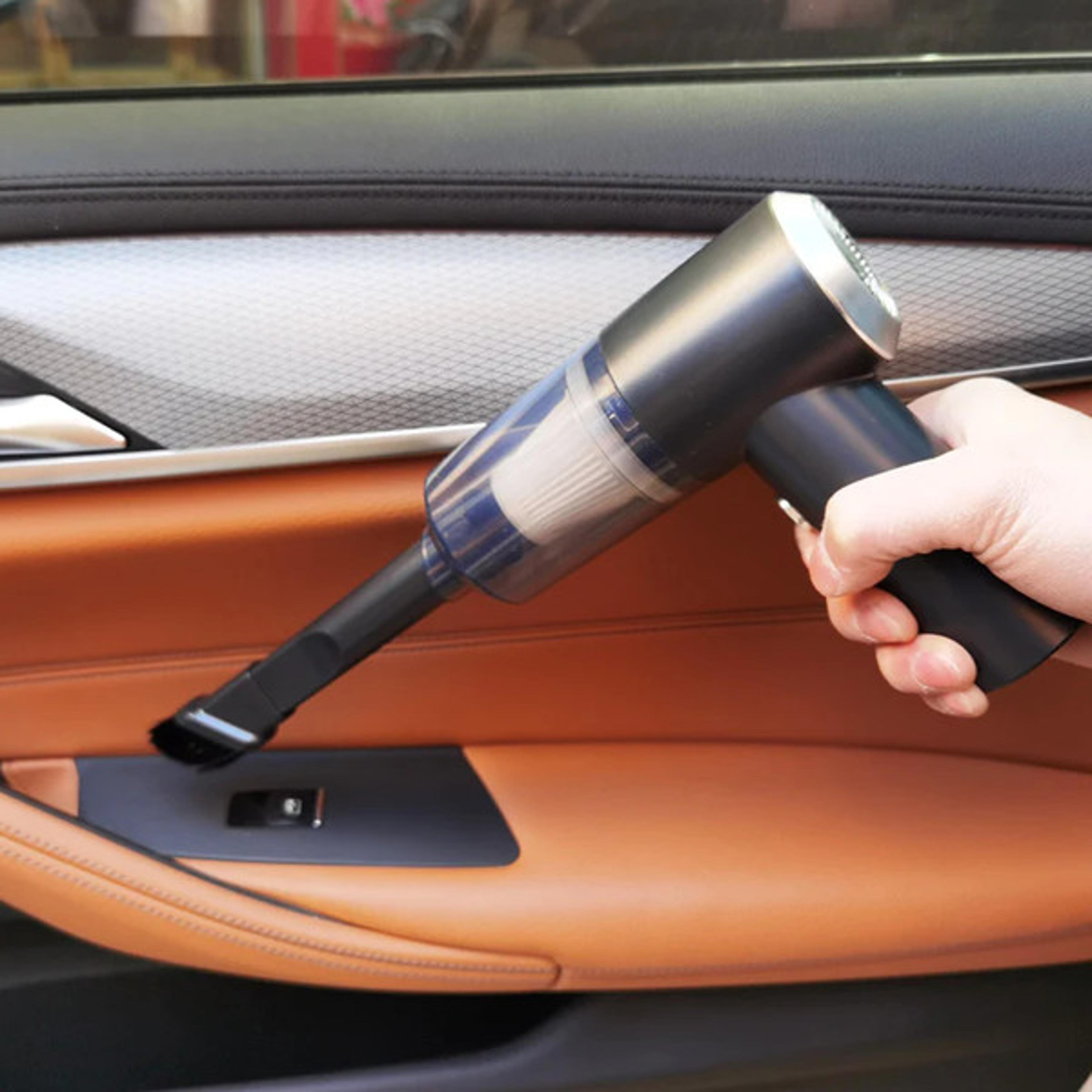 drive clean - compact wireless handheld car vacuum cleaner, high suction & rechargeable for on-the-go