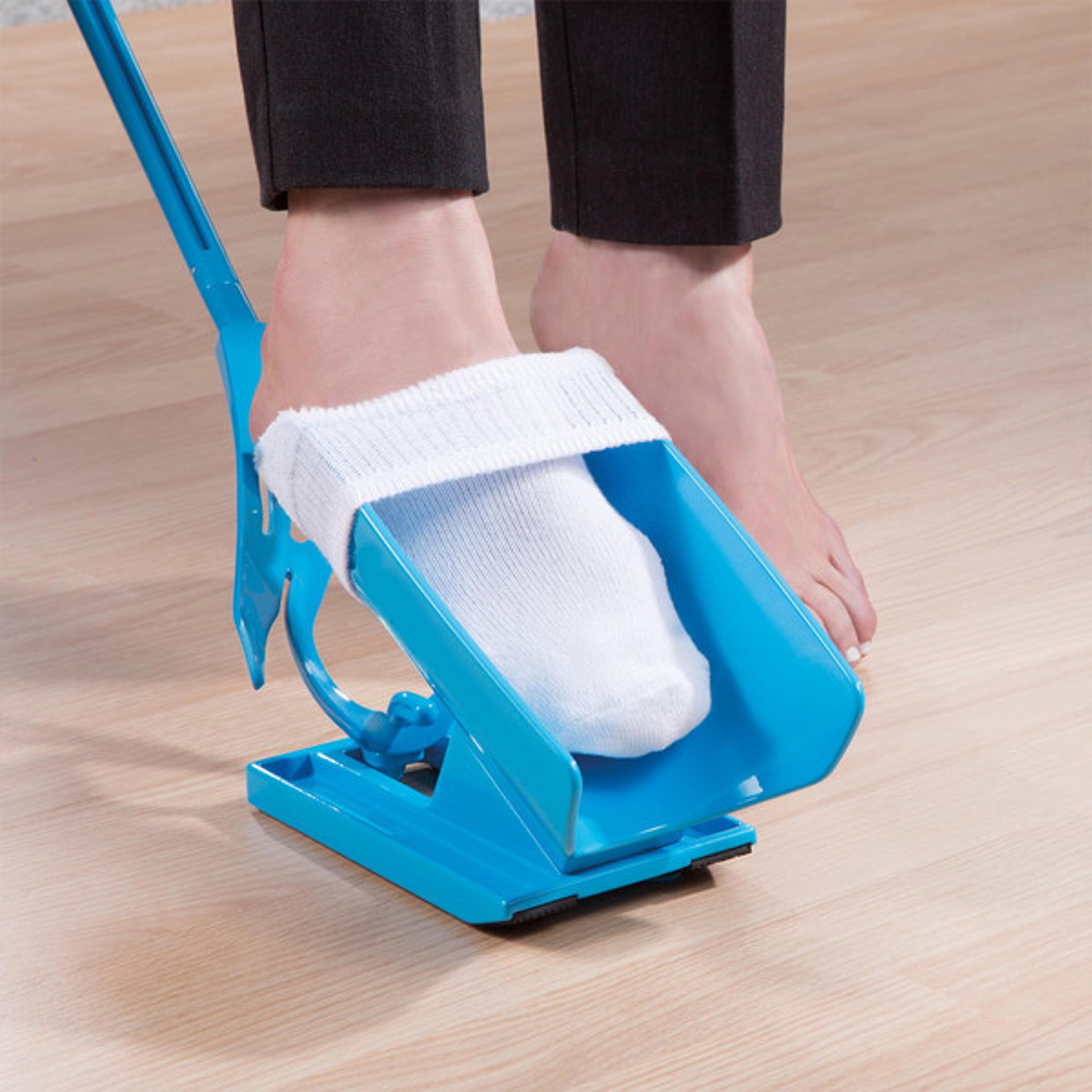 effortless dressing - sock slider aid easy on off sock helper kit, ideal for pregnant women & limited mobility