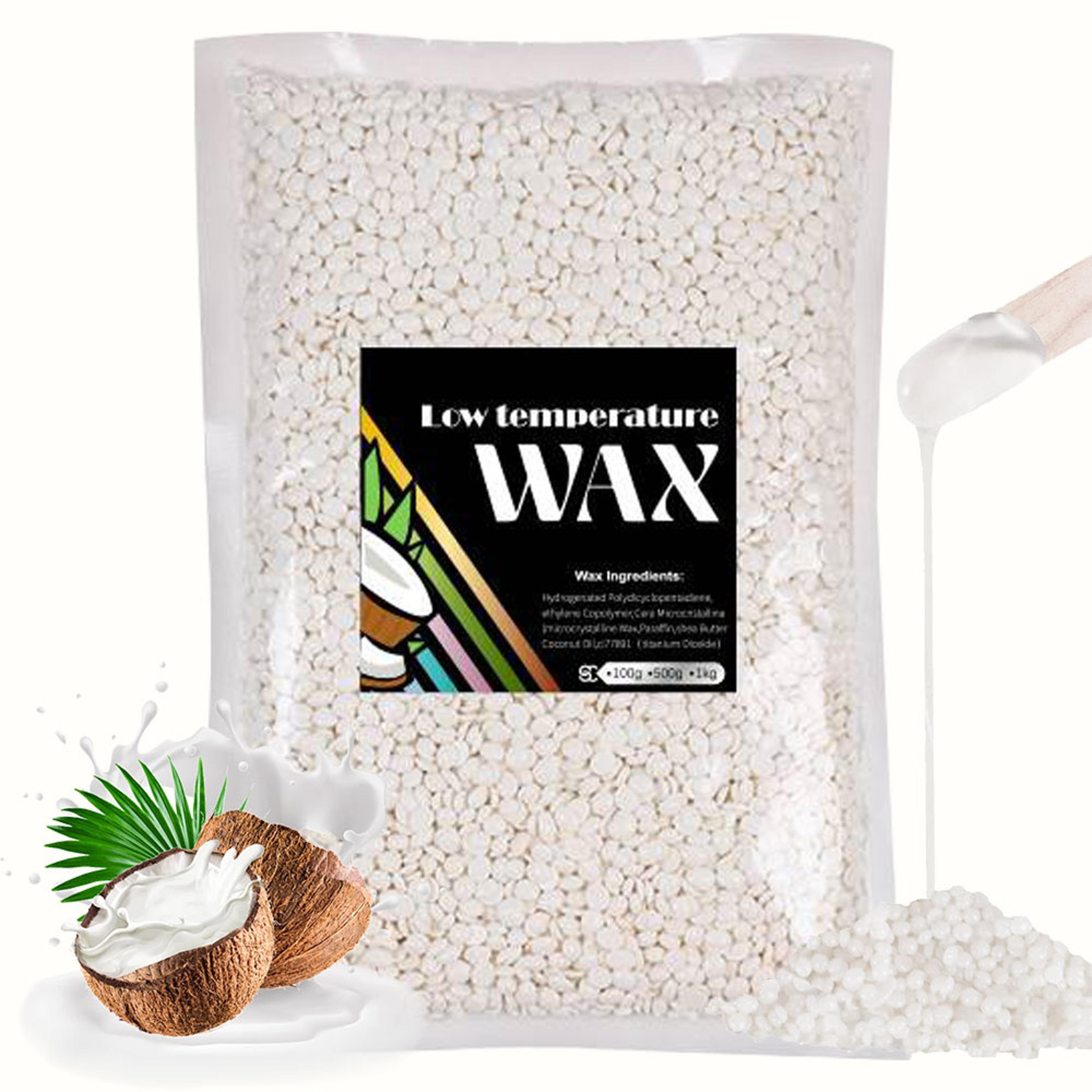 professional hard wax beans, depilatory wax beans for painless hair removal, bikini face body waxing kit