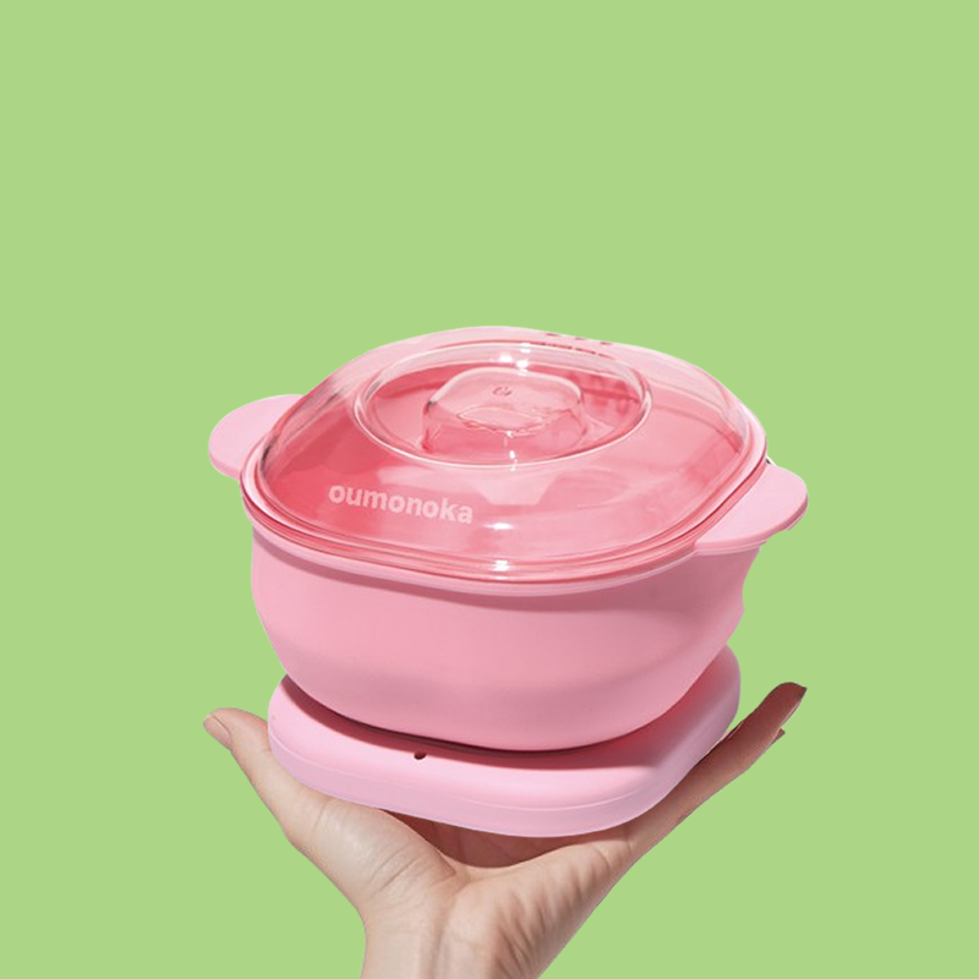 professional silicone wax heater, foldable depilation machine for home use, spa paraffin pot, shaving appliance