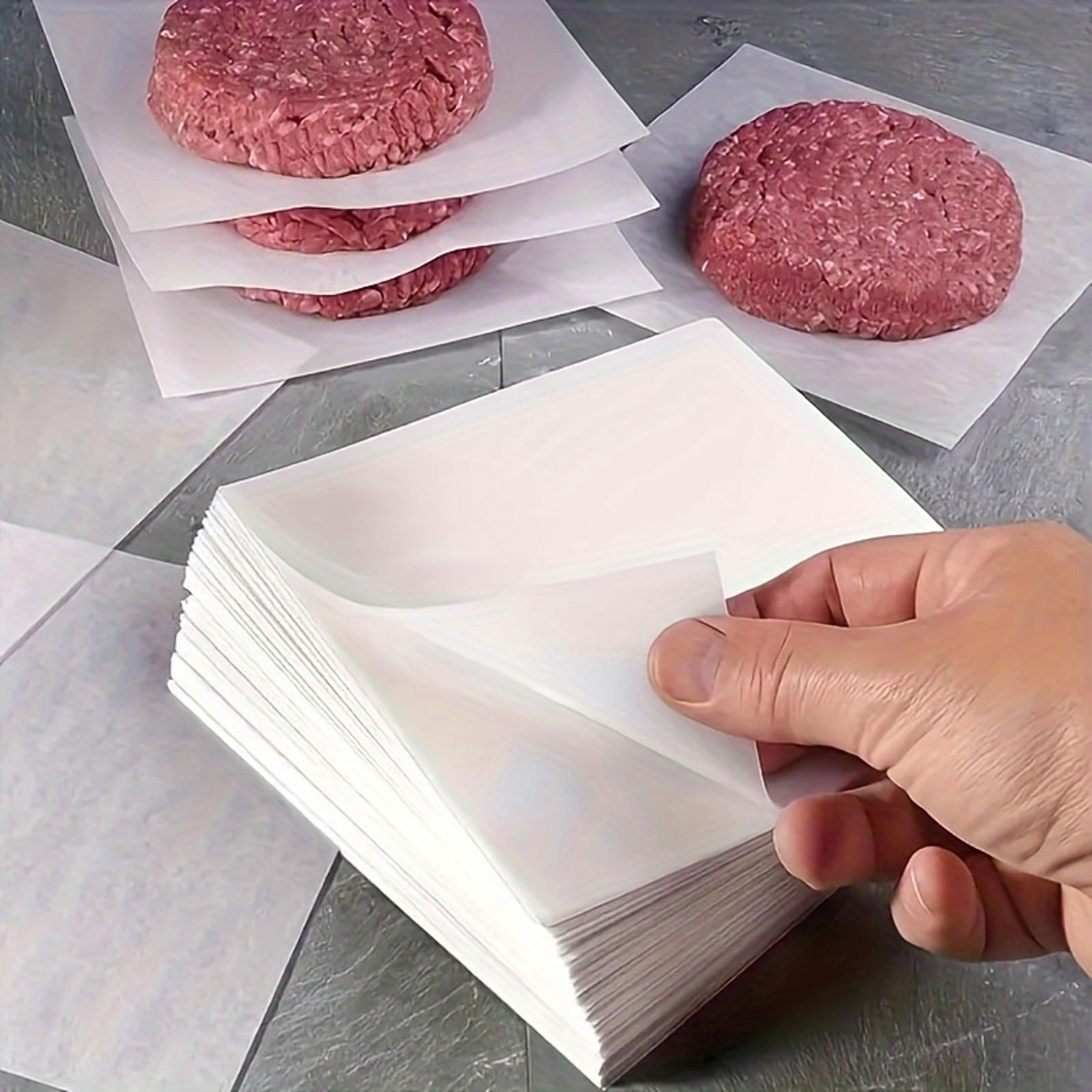bakeguard non stick parchment paper sheets pack for baking food storage & burger wrapping