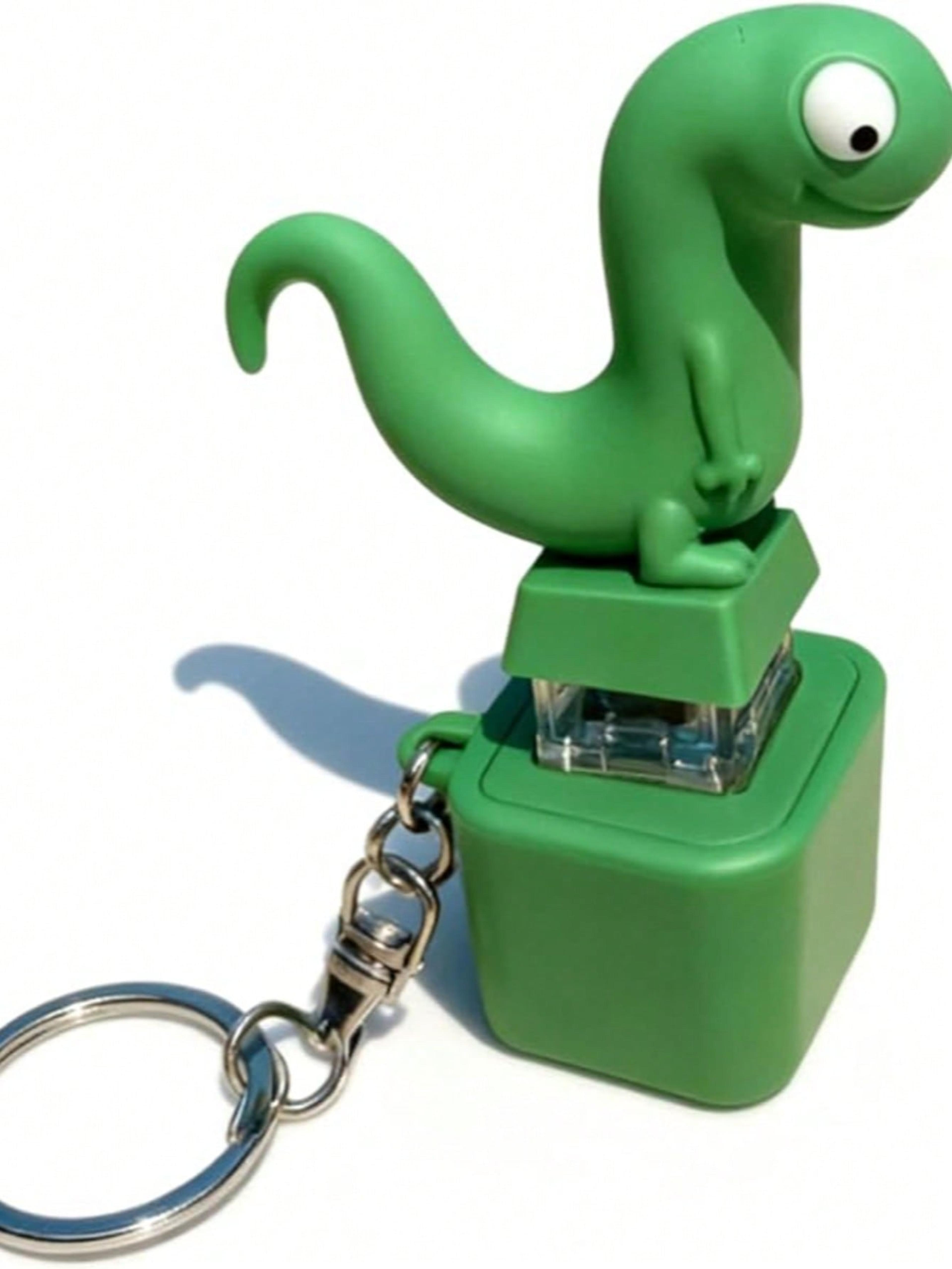 lizard click fidget keychain rechargeable stress relief toy