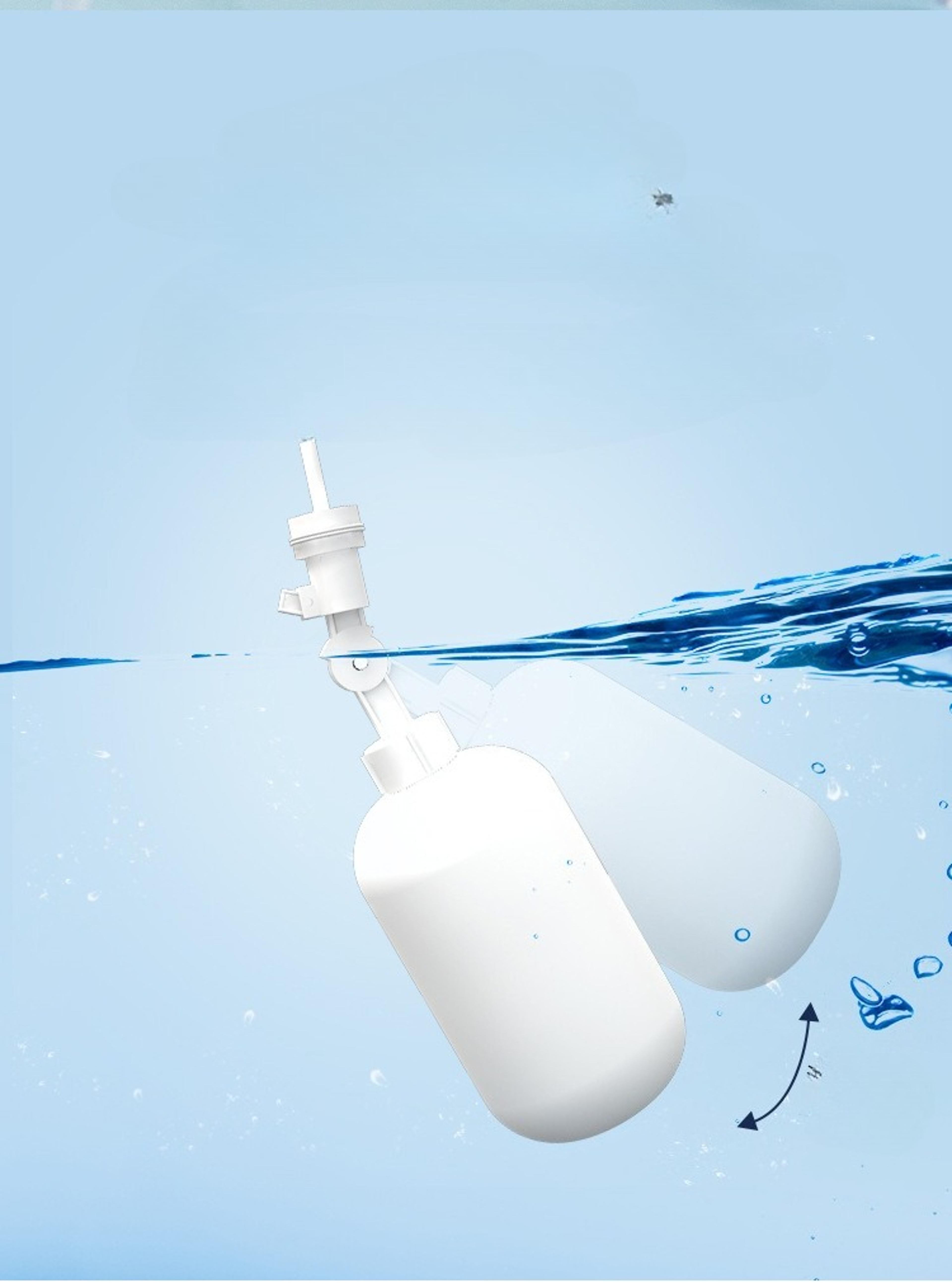 high precision automatic water level control valve with dual float switch for tanks & dispensers