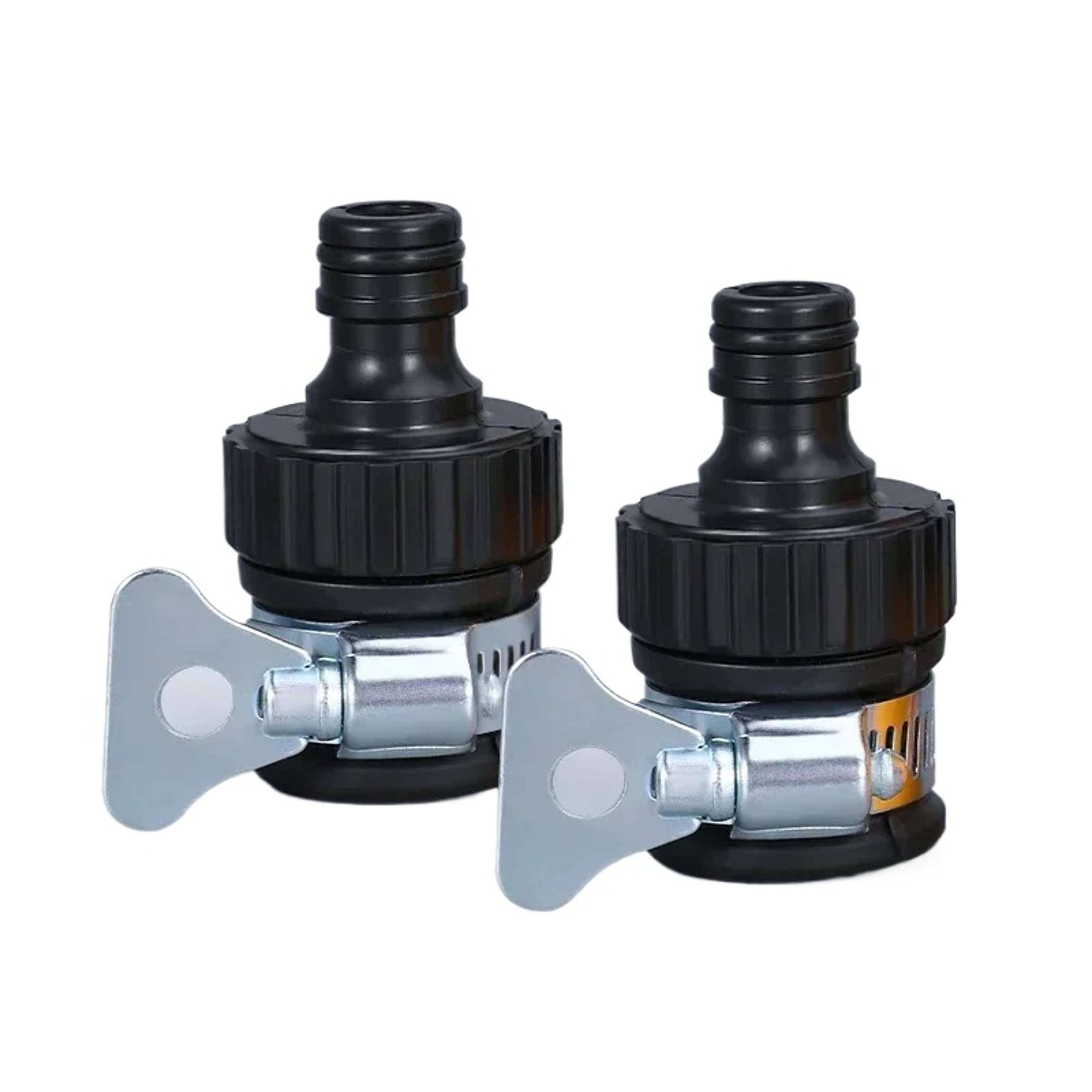 durable universal water faucet adapter plastic hose fitting quick connect fitting tap for car washing garden irrigation
