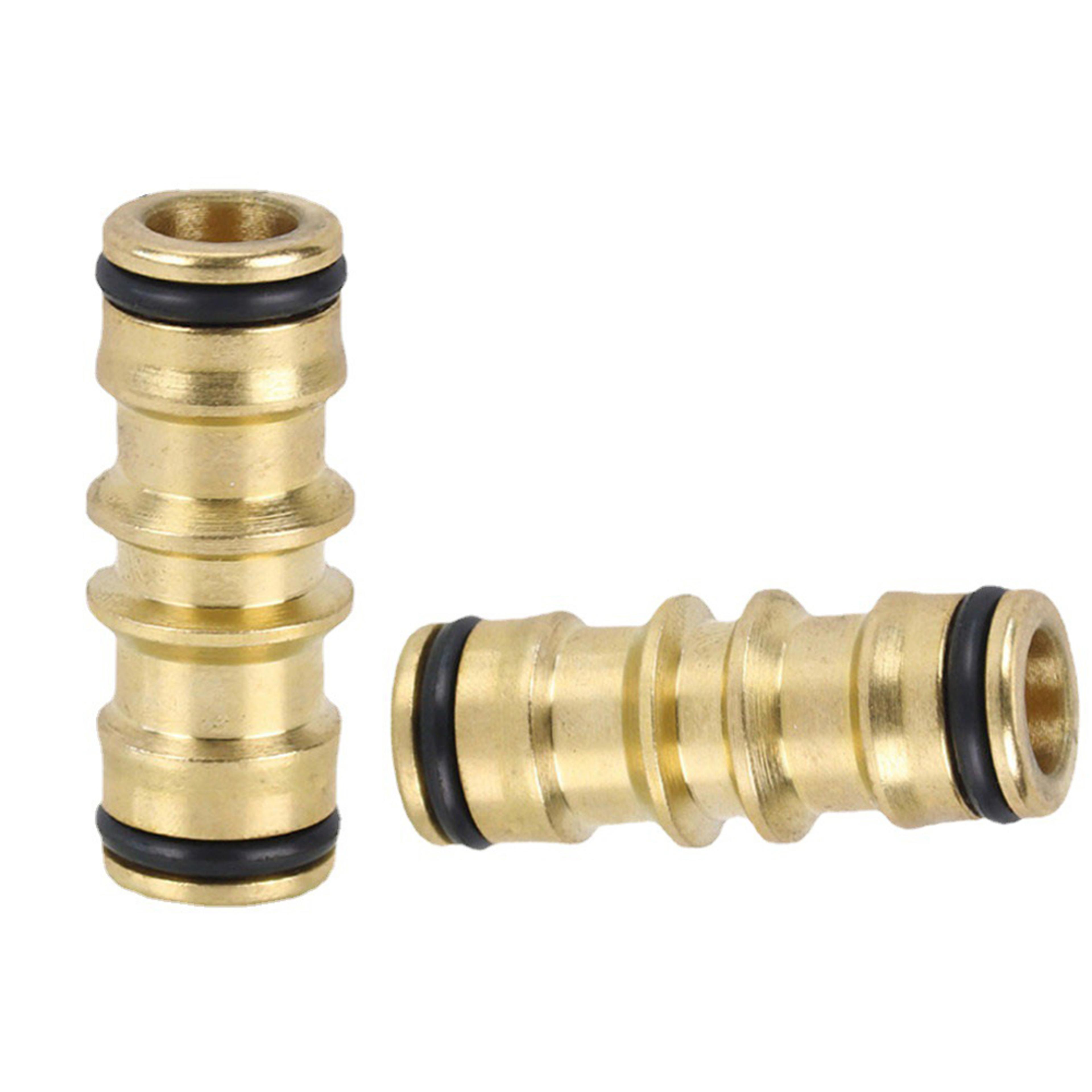 premium brass garden hose connector way hose joiner & garden hose coupler
