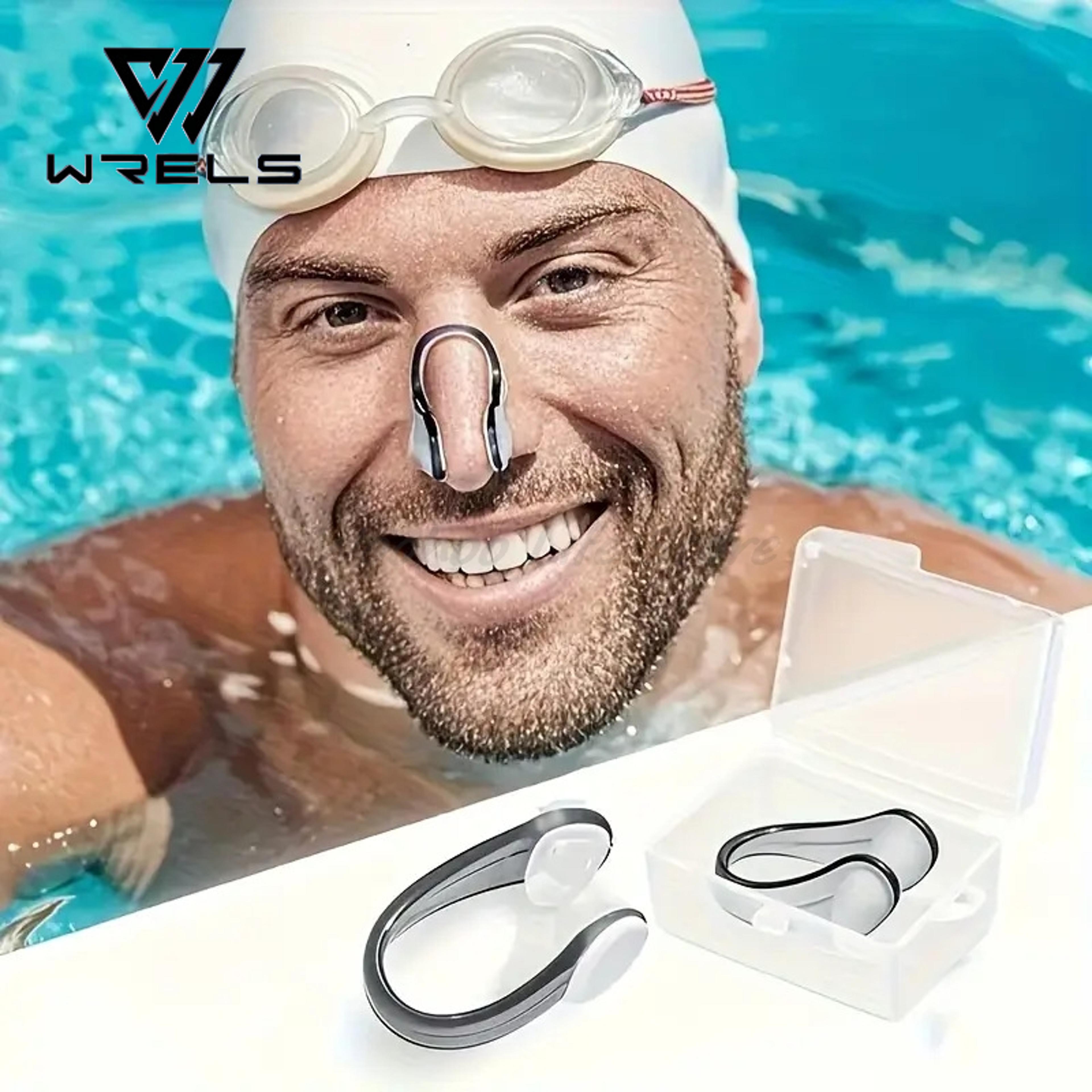 professional swimming nose clip comfortable waterproof anti choking training set