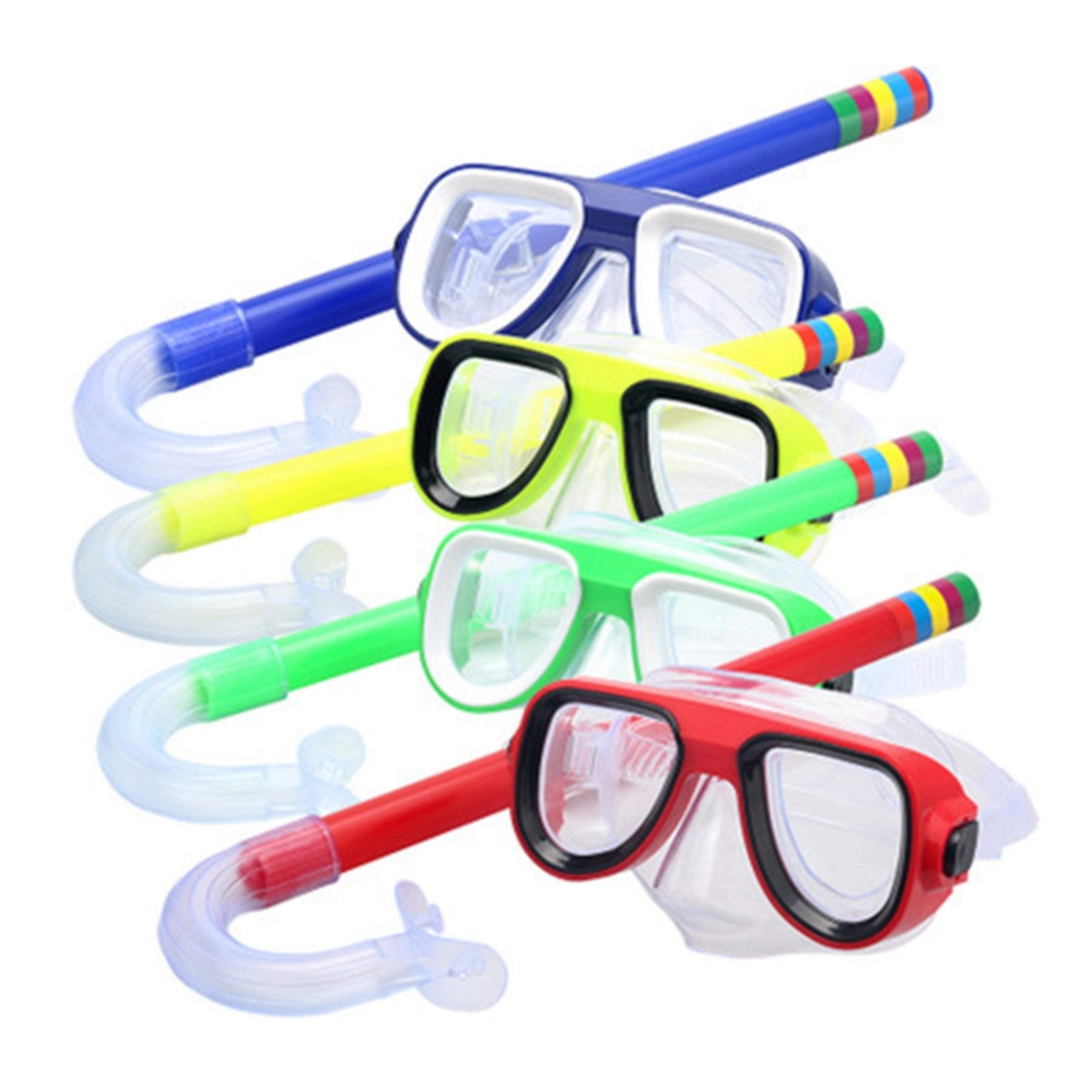 kids anti fog snorkel mask set with breathing tube for underwater swimming adventures